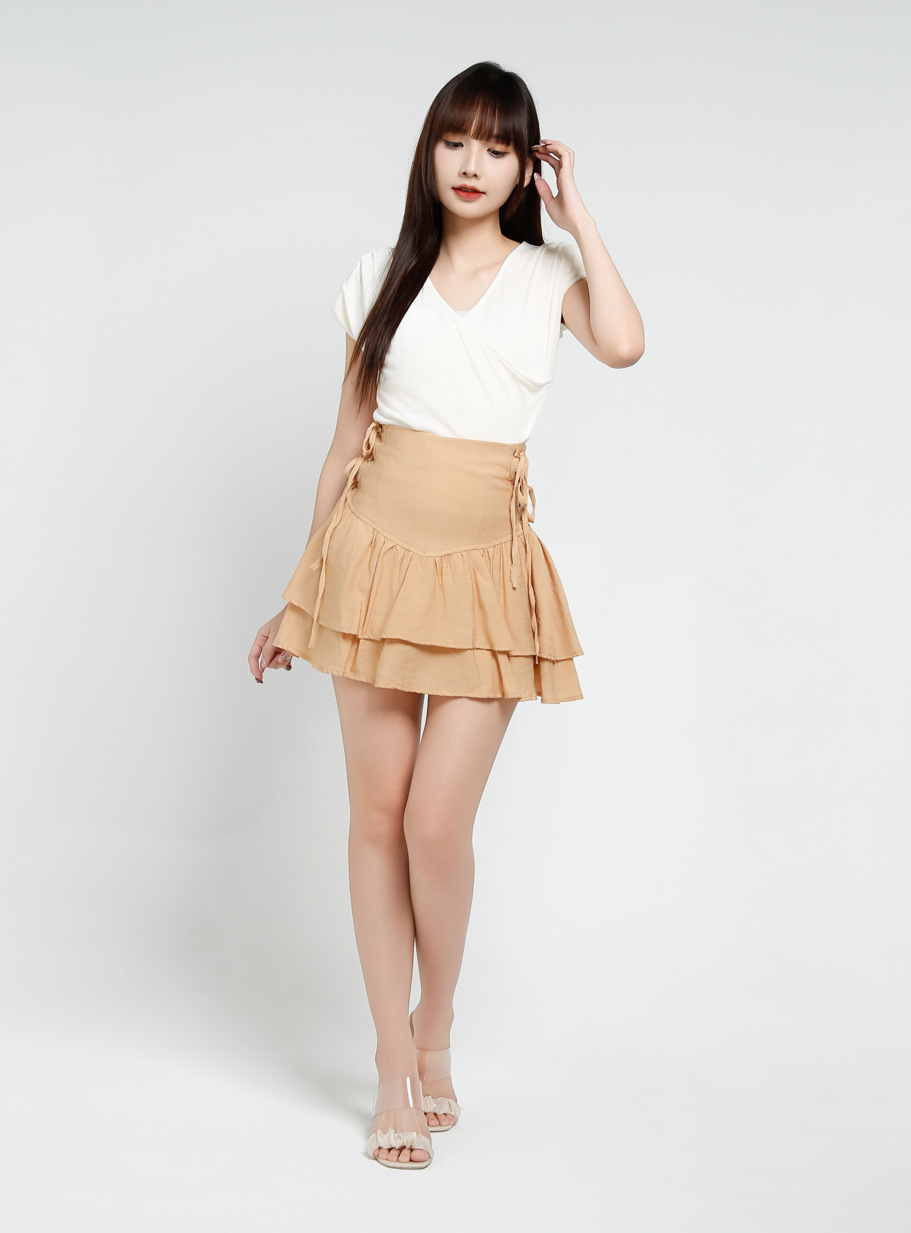 Sleeveless Wrap Top 37071
