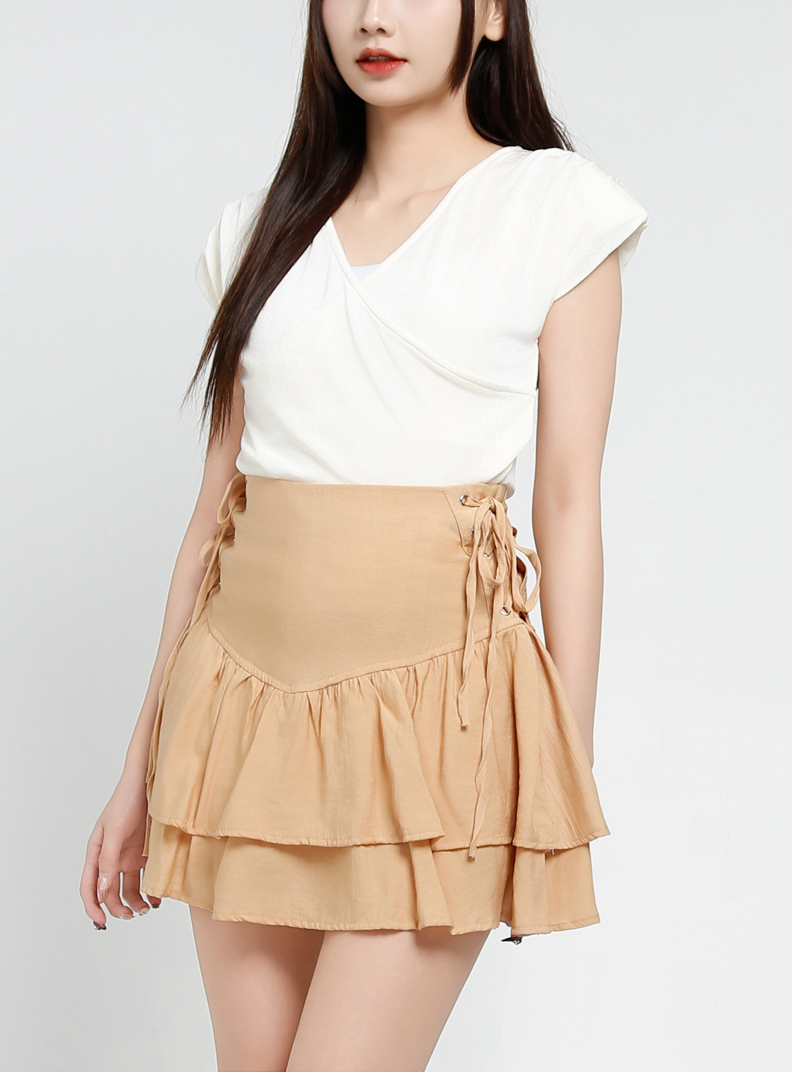 Sleeveless Wrap Top 37071