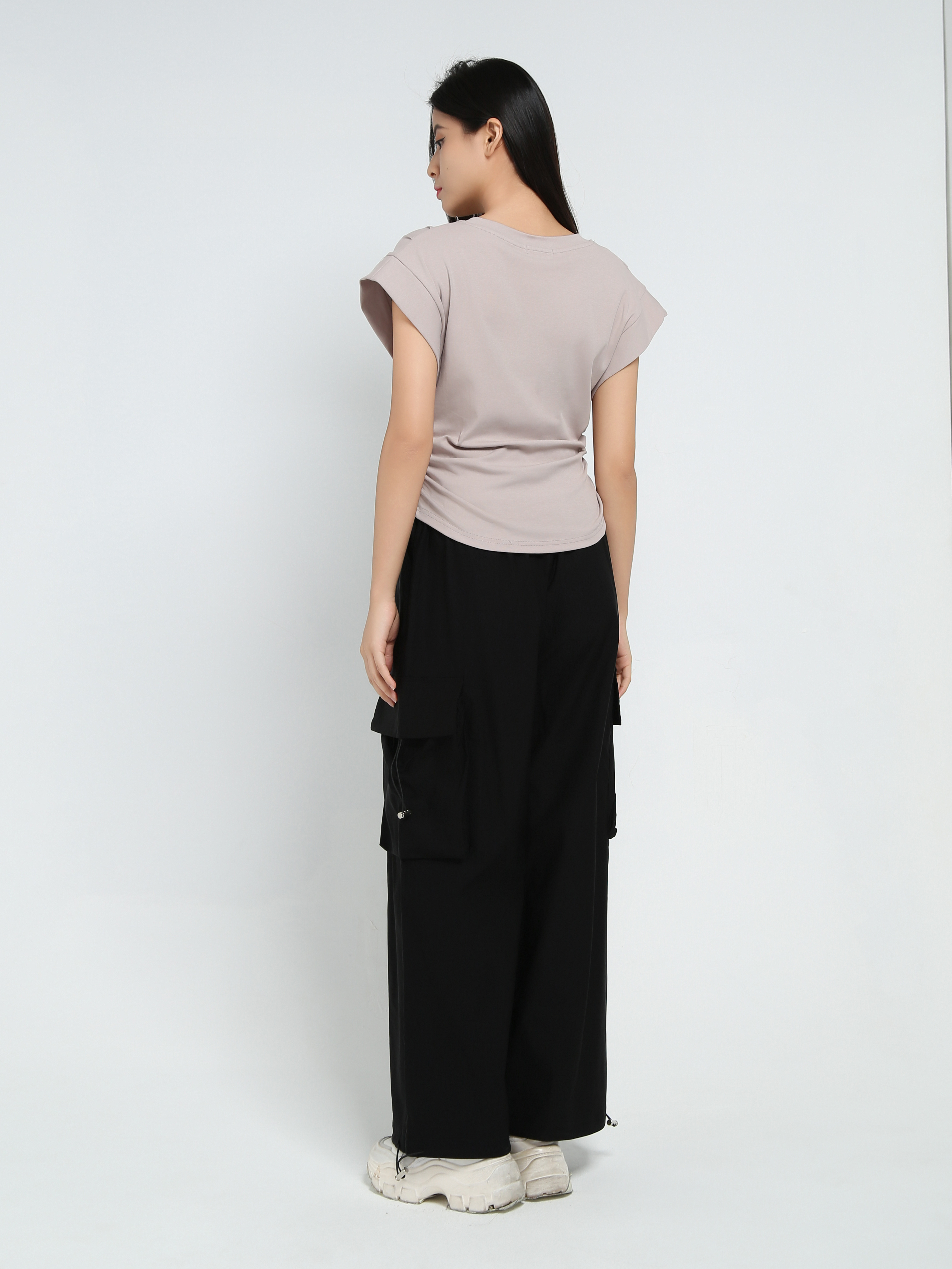 Side Pleated Top 37072