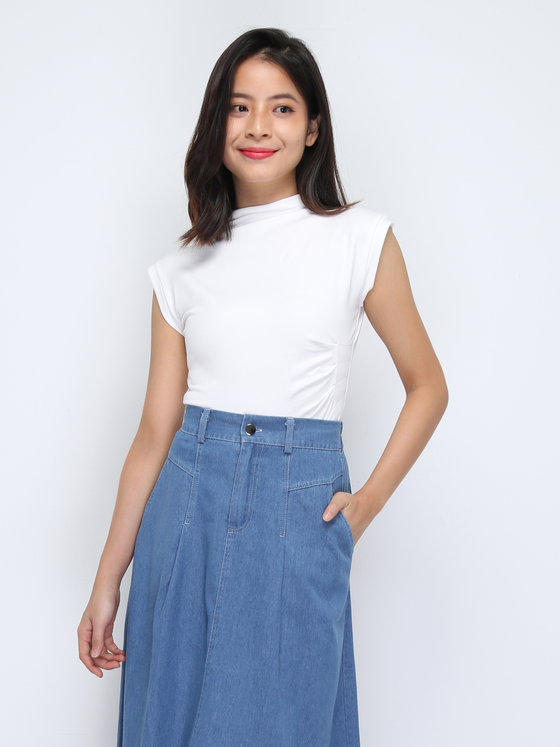 Knitted Sleeveless Top 37078