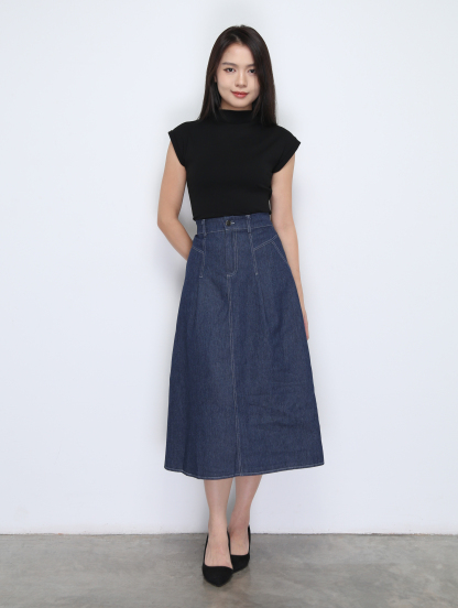 Knitted Sleeveless Top 37078