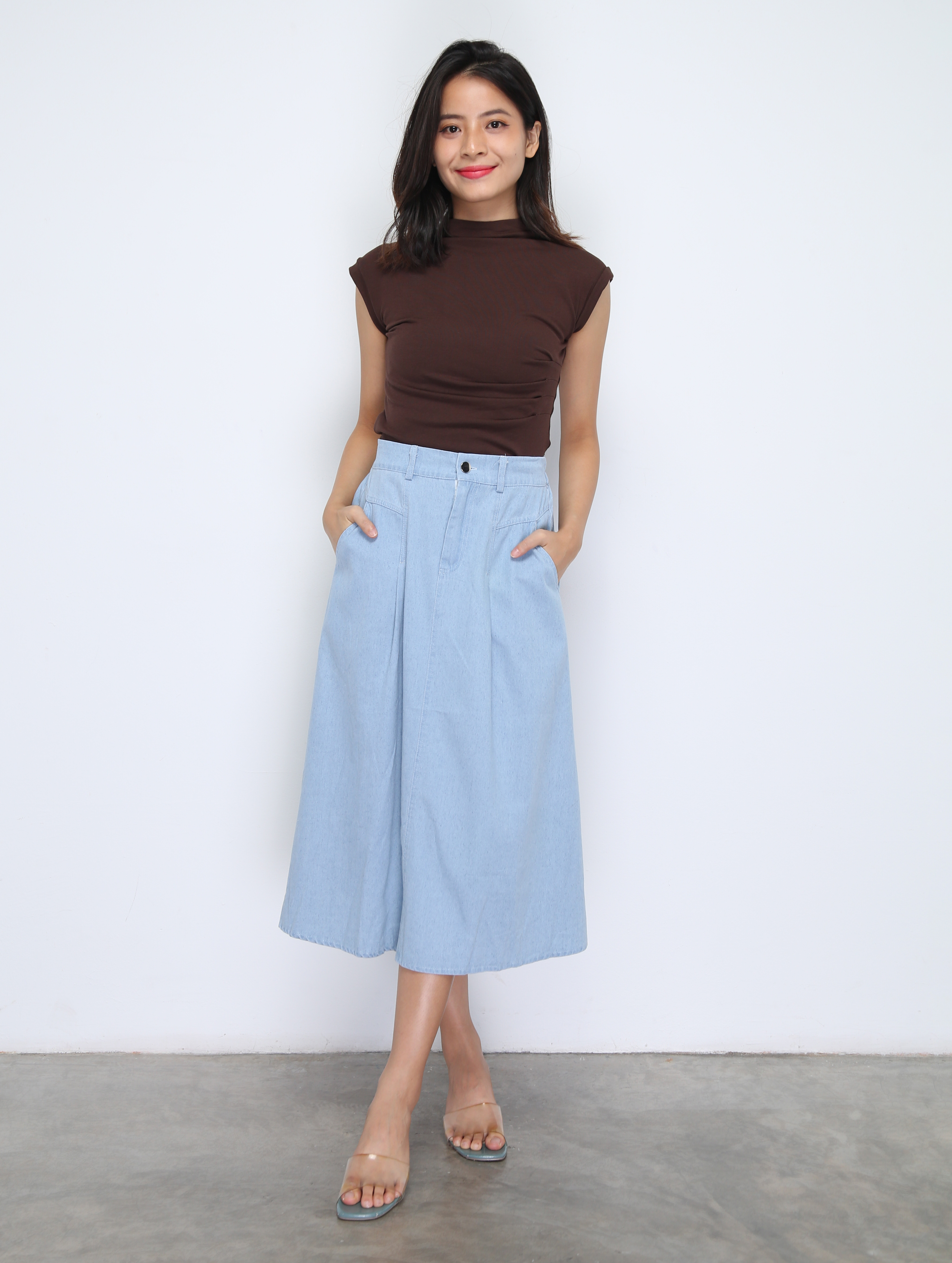 Knitted Sleeveless Top 37078