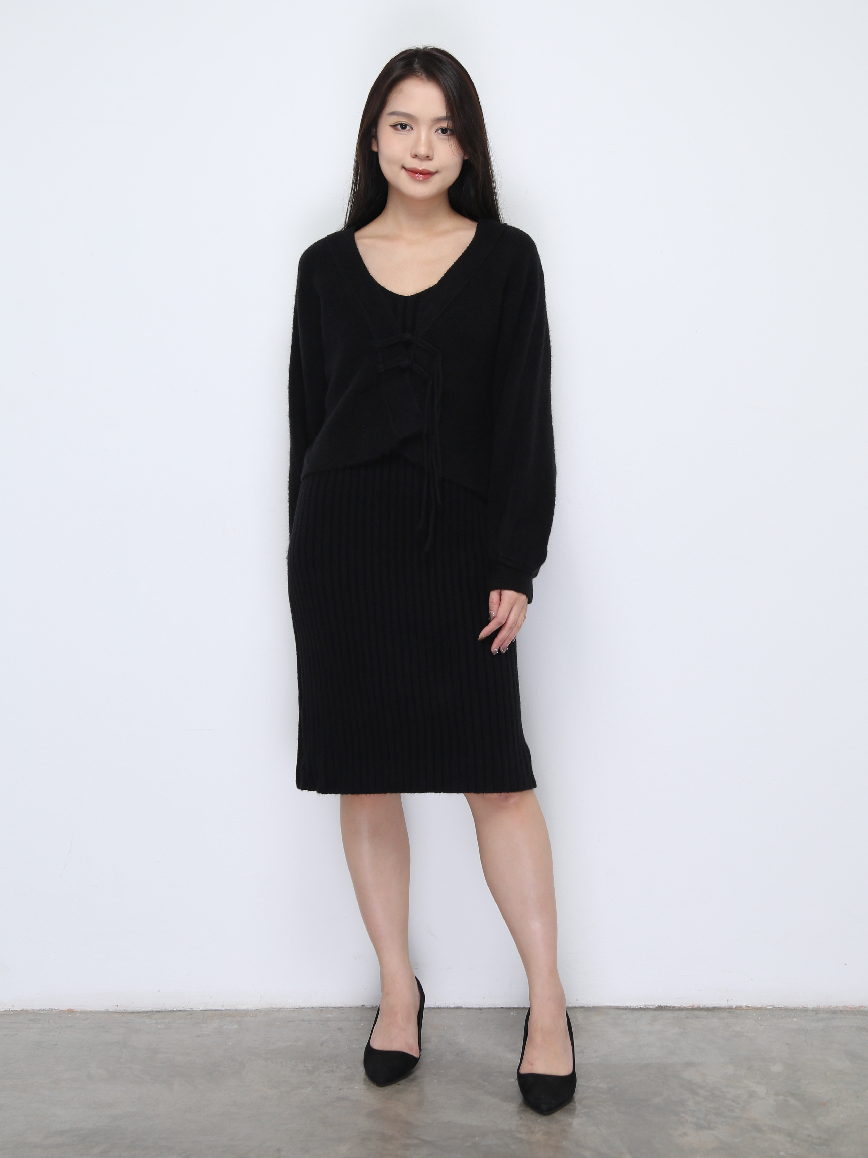 Knitted Two Pieces Set 37079