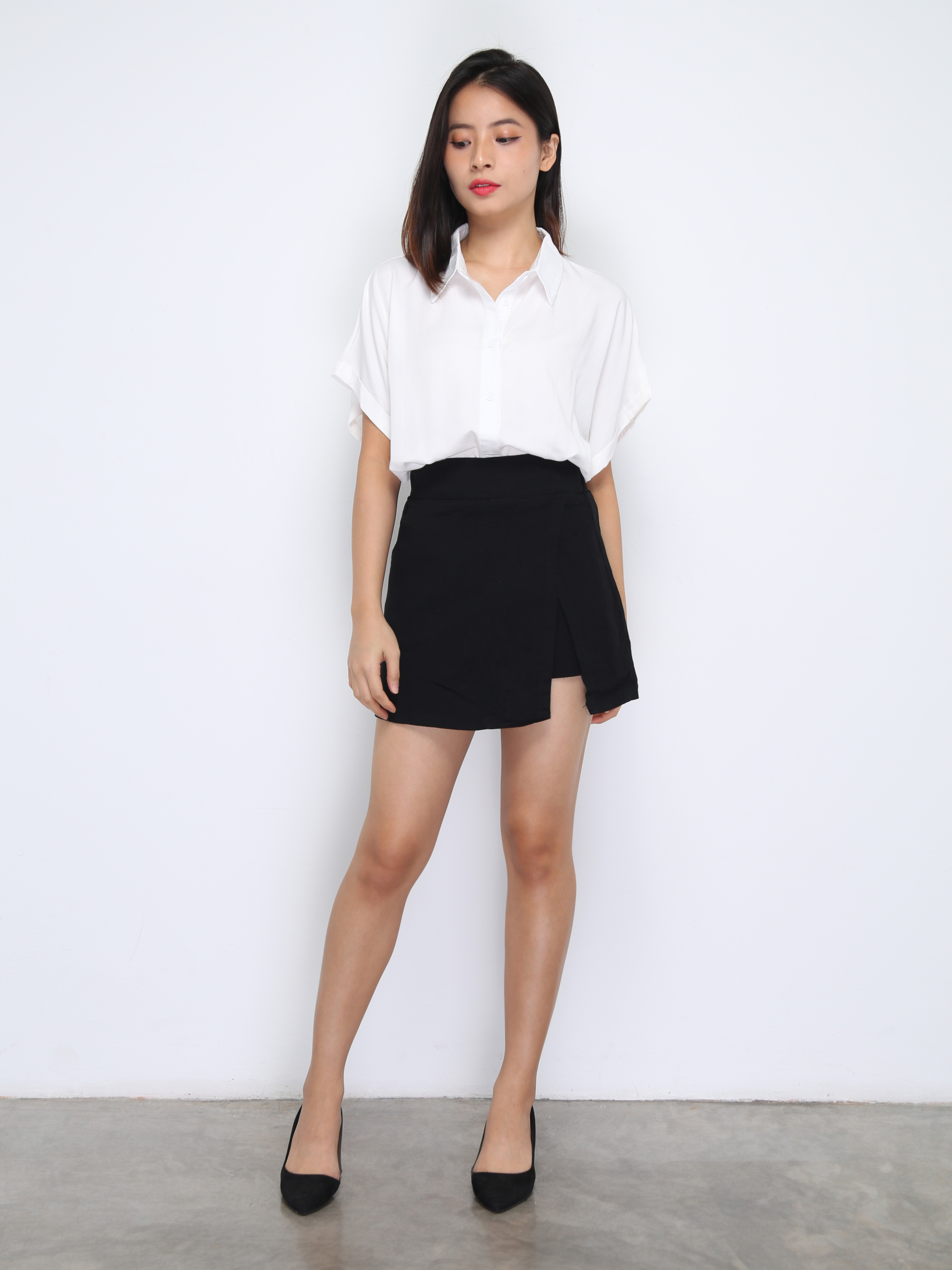 Split Skirt Pants 37128