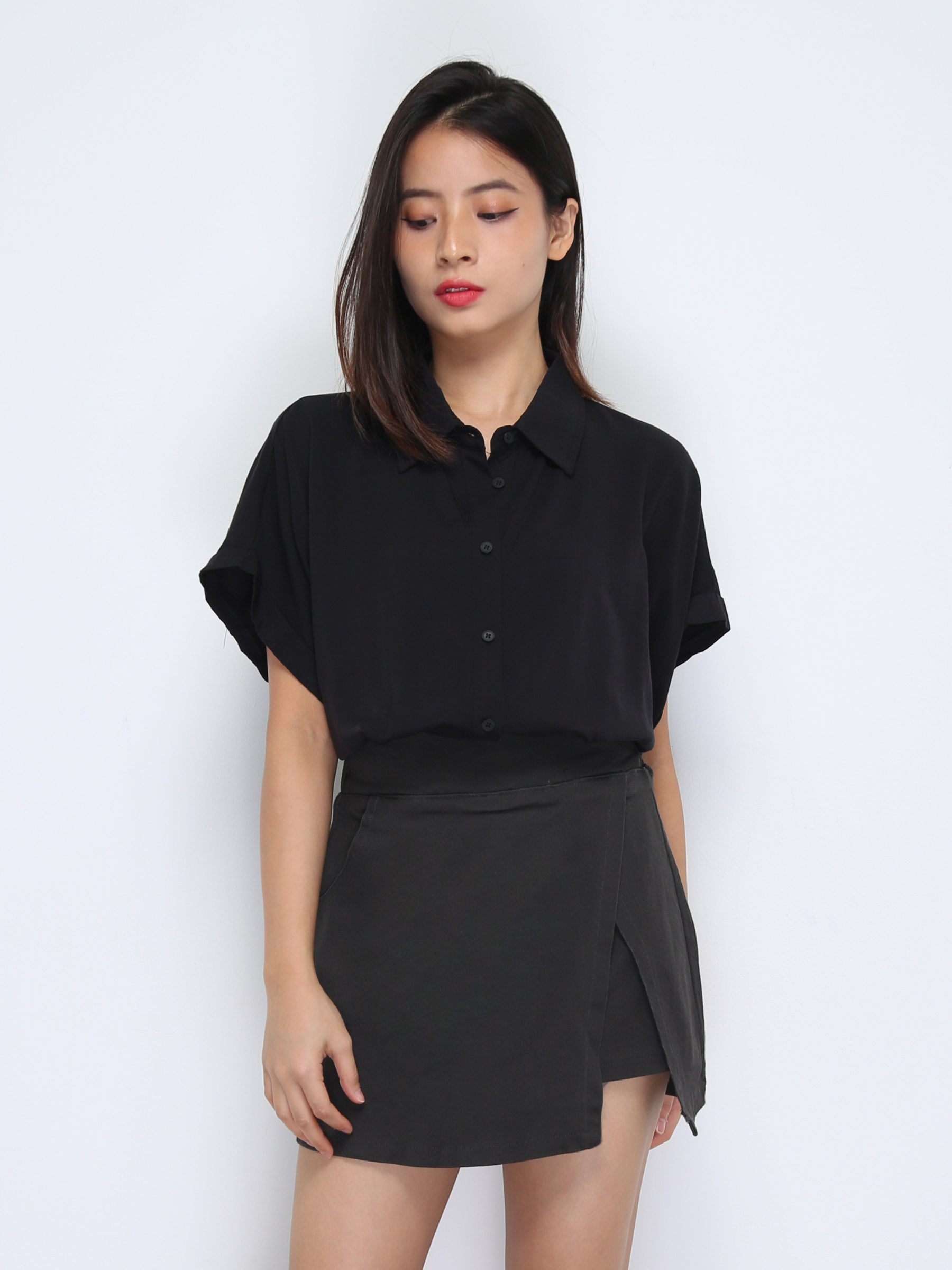 Split Skirt Pants 37128