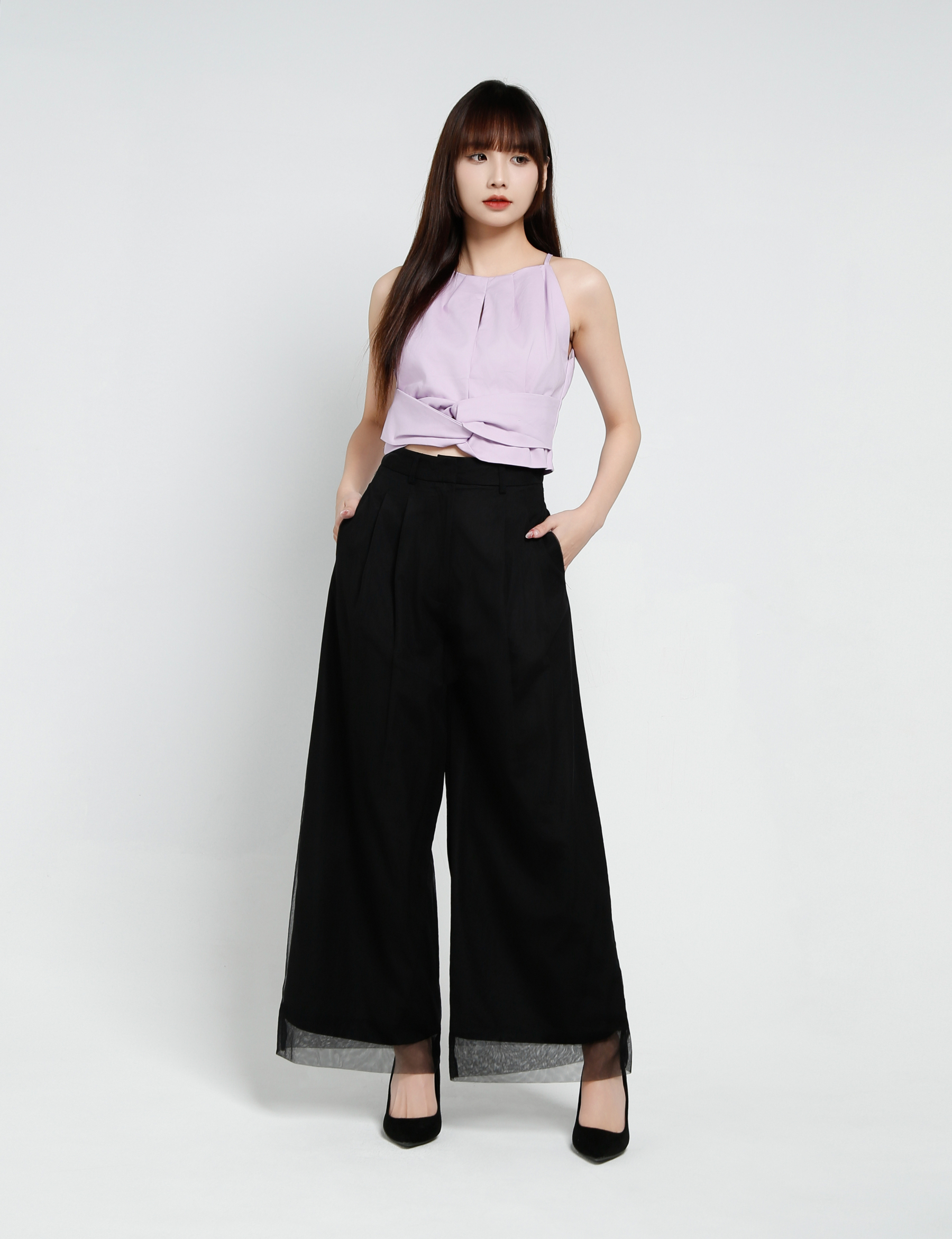 Pleated Singlet Top 37183