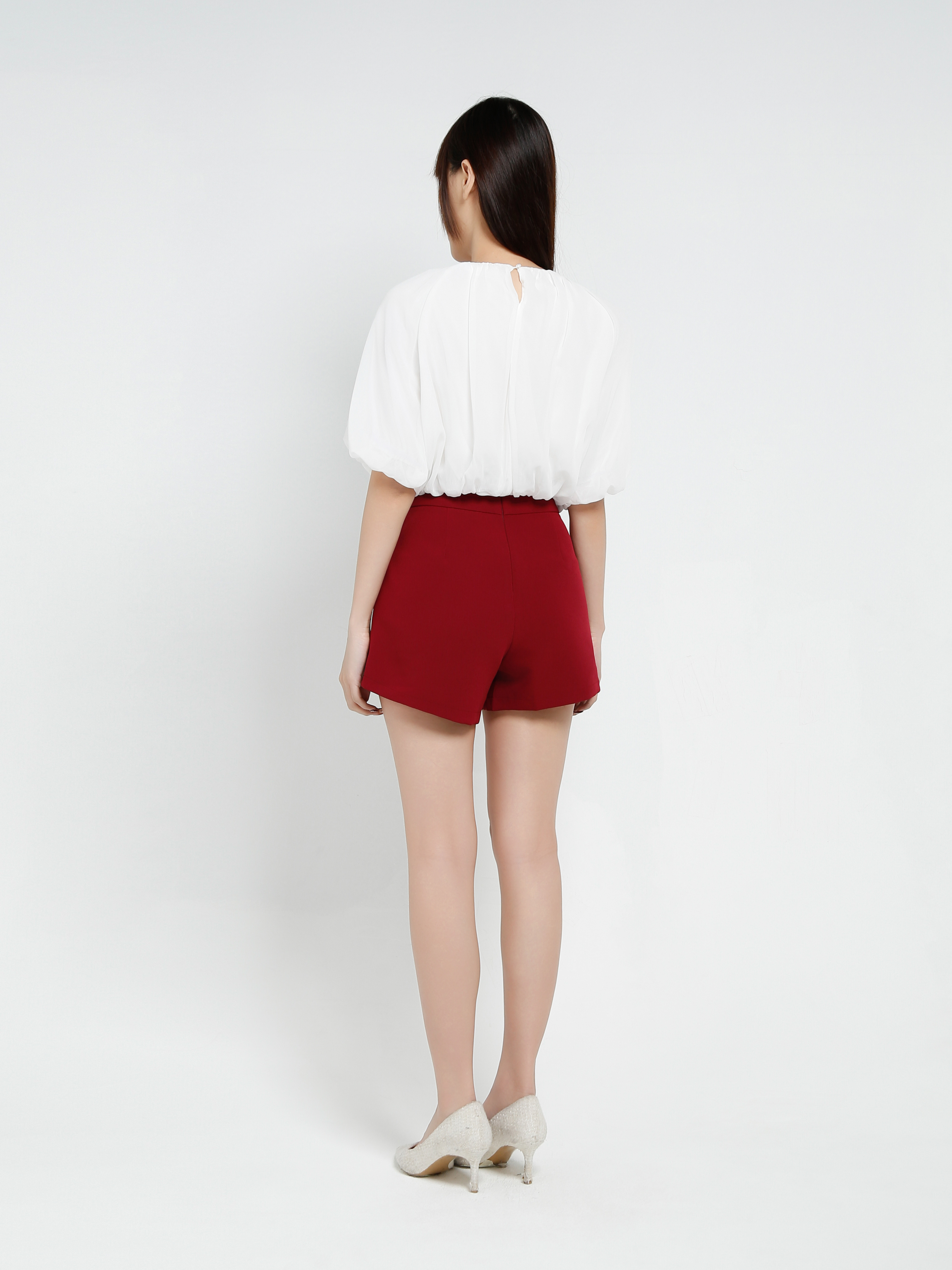 Long Sleeve Chiffon Top 37189