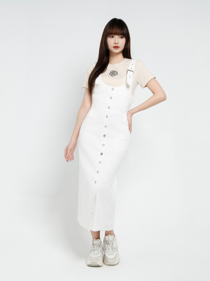 Front Breasted Button Dress 37227