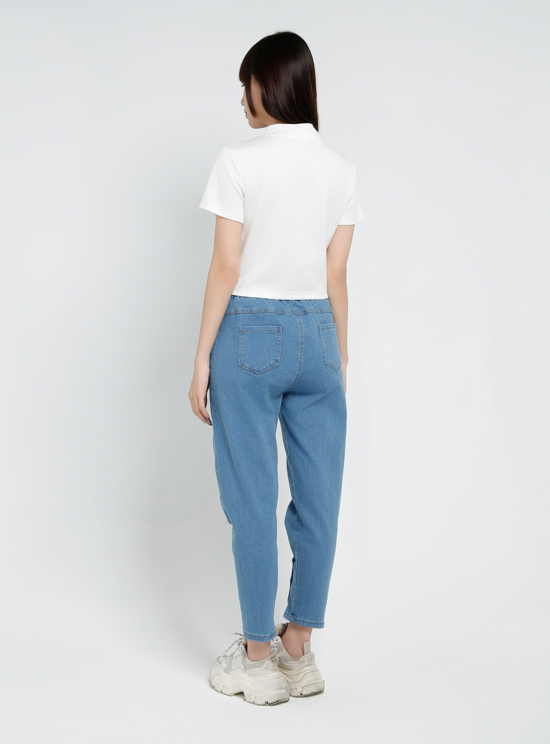 Denim Long Pants 34276