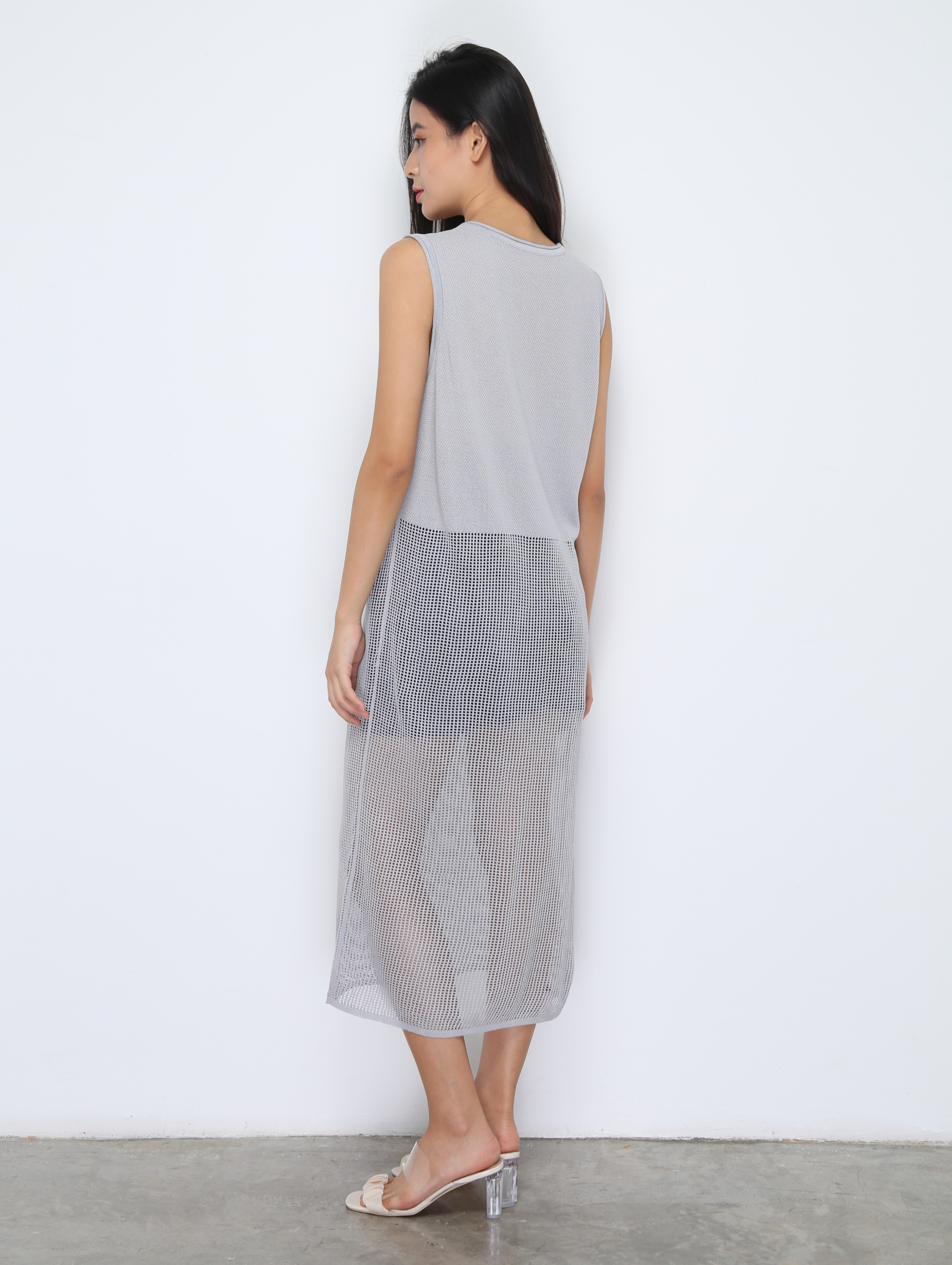 Knitted Sleeveless Dress 37274