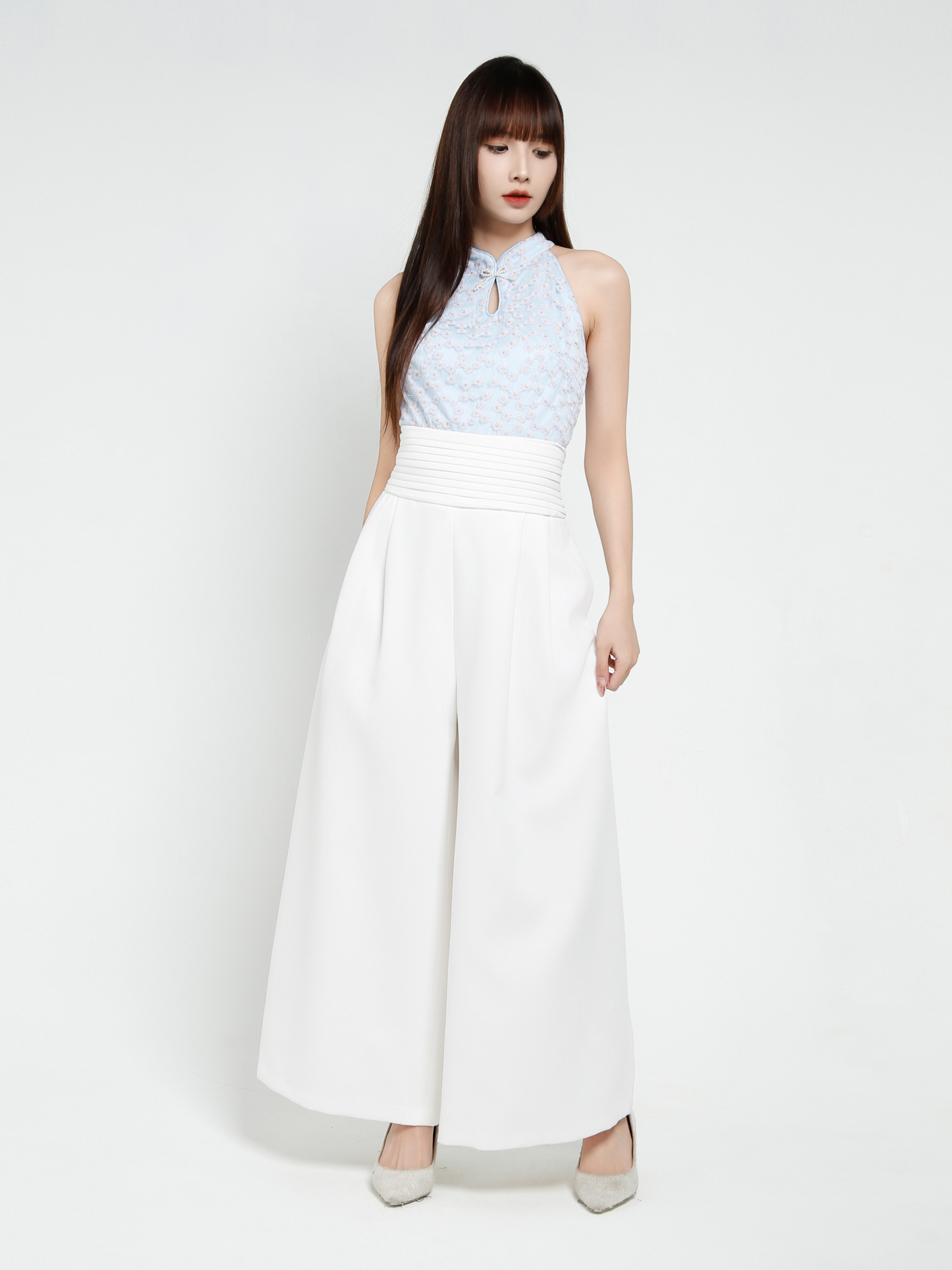 Wide Leg Long pant 37409