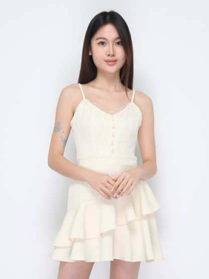 Sleeveless Lace Jumpsuit 37357