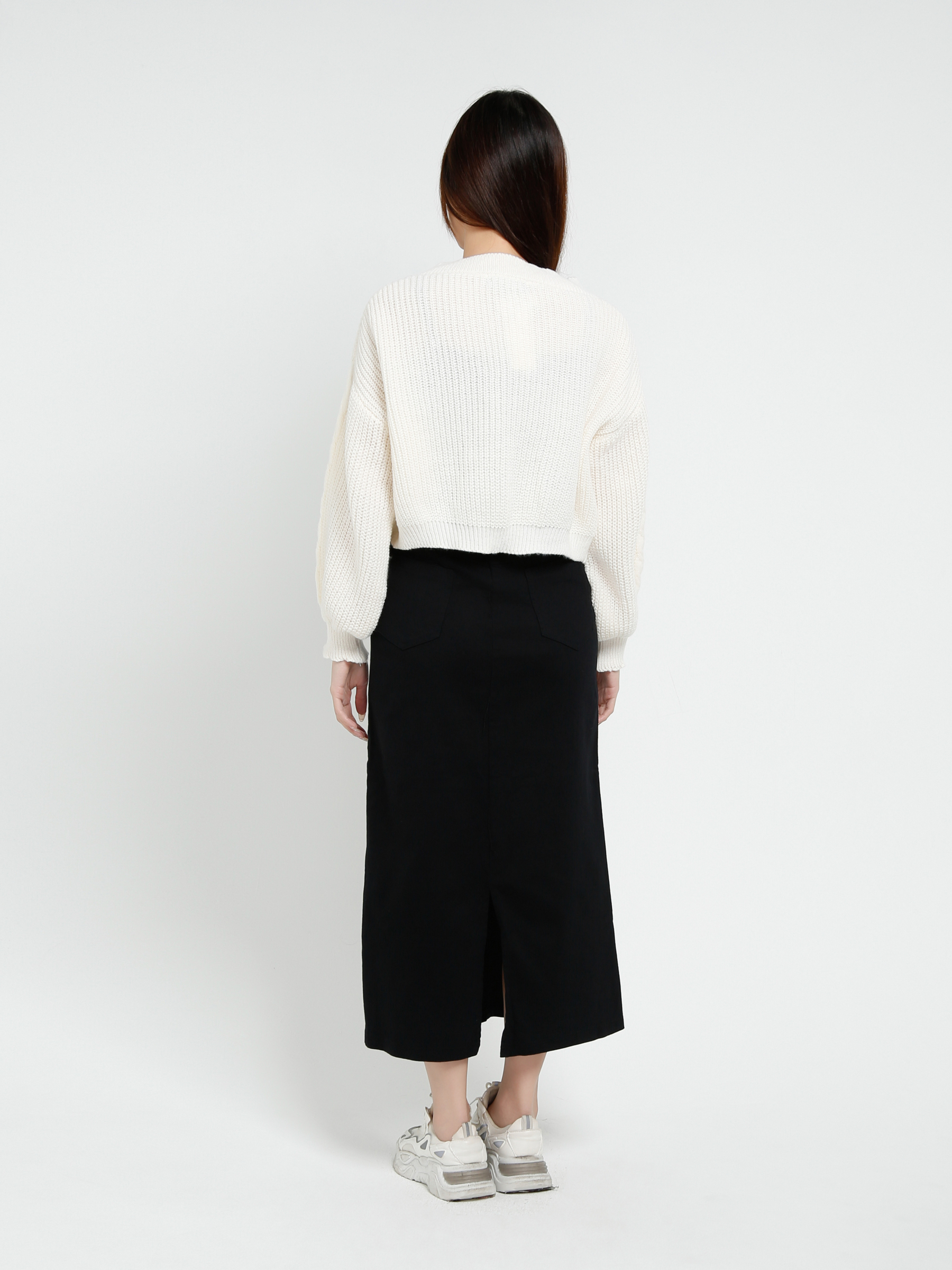 Knitted Outerwear With Singlet Set 37371