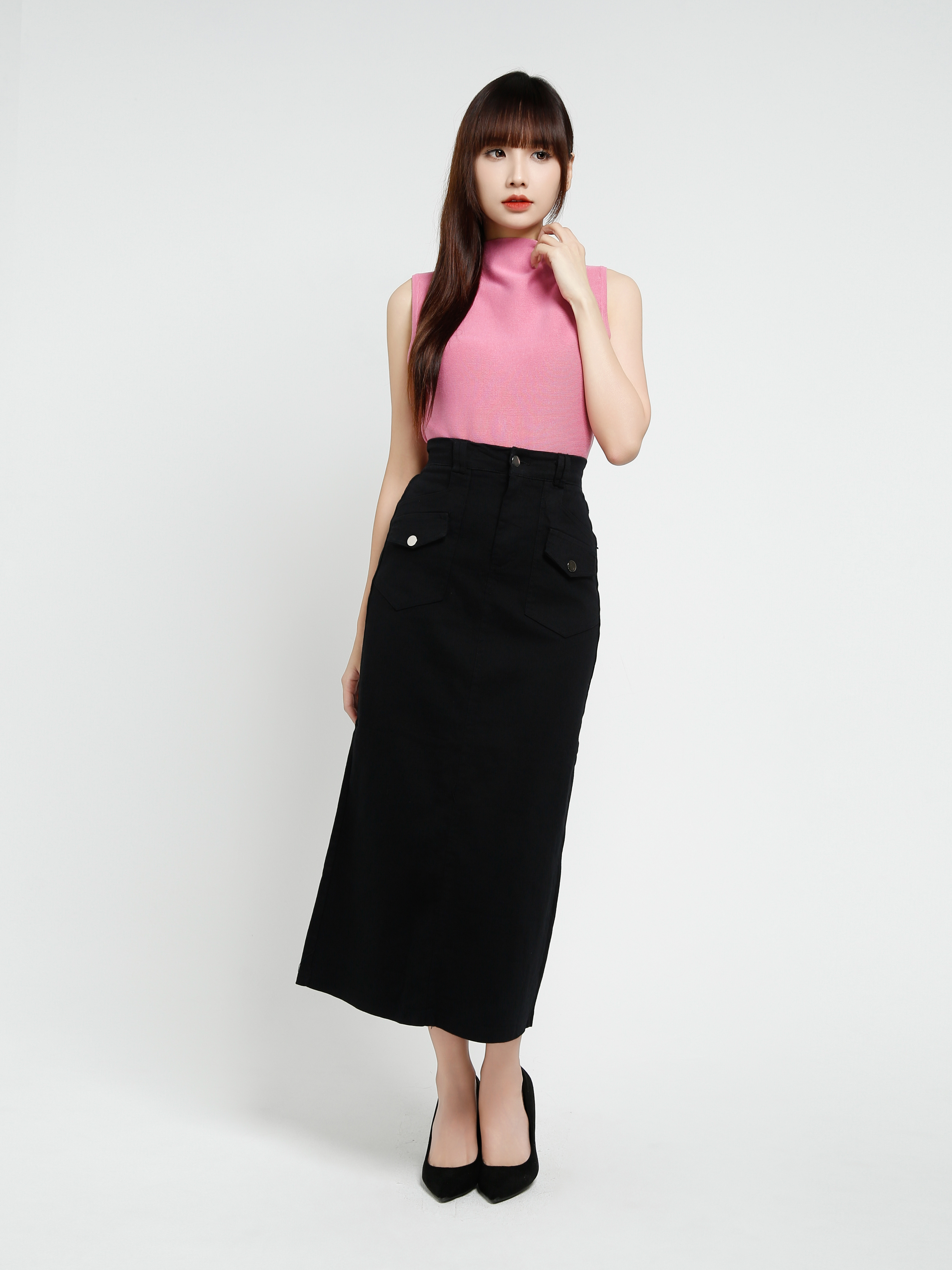Turtle Neck Top 37410