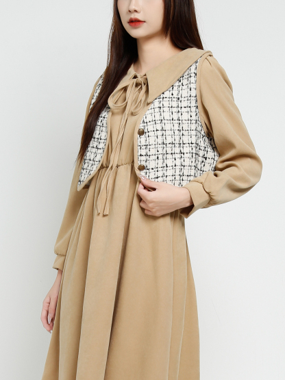 Outer With Dress Set 37417