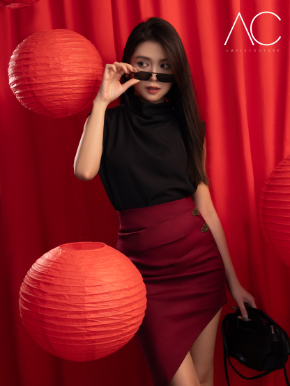 Turtle Neck Top 37420