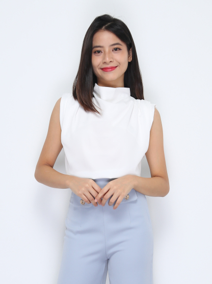 Turtle Neck Top 37420