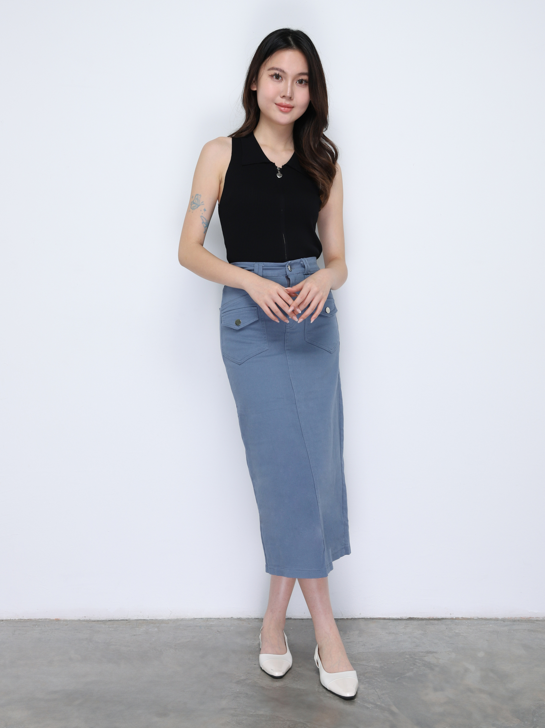 Front Pocket Skirt 37391