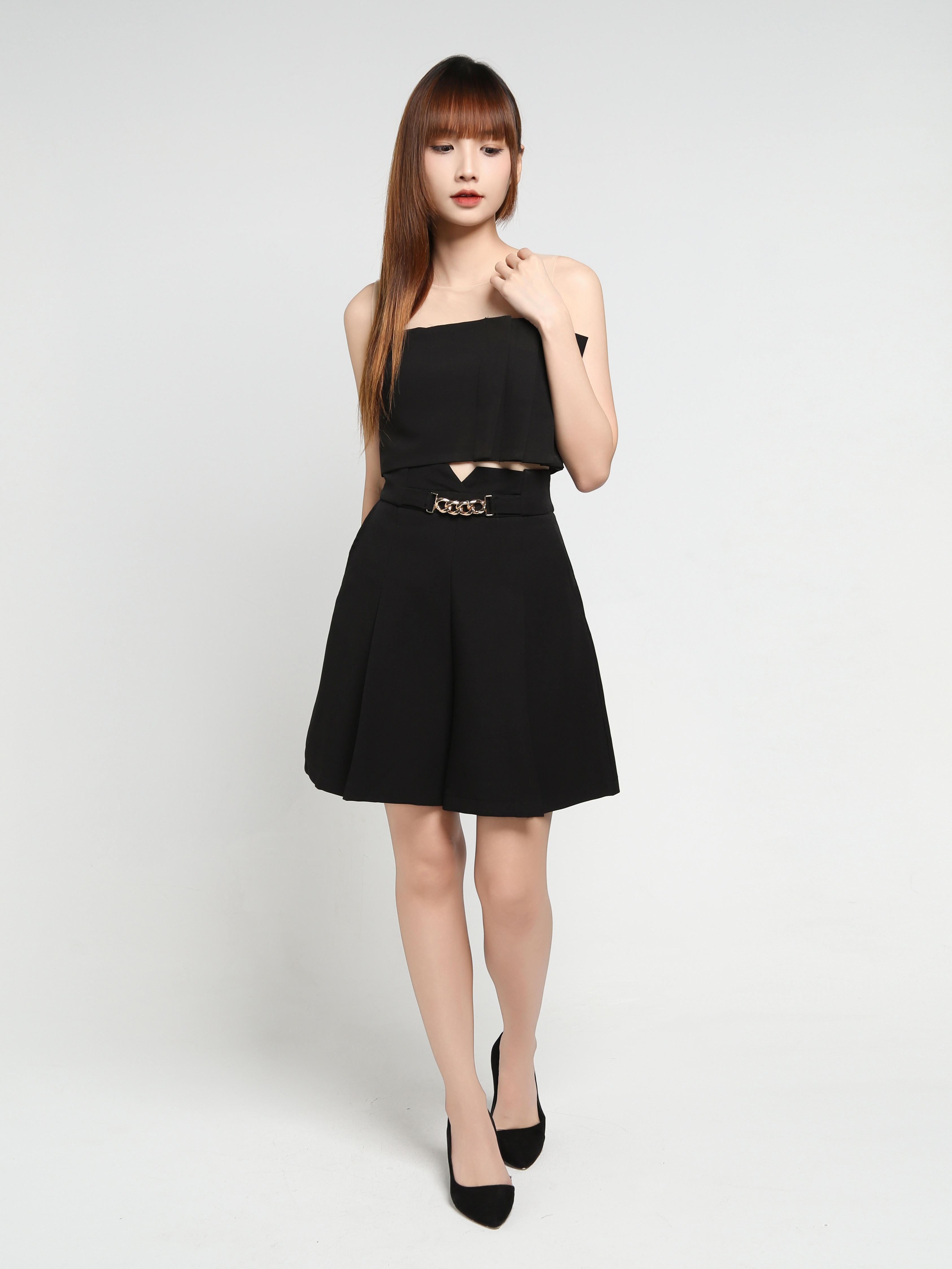 Sleeveless Mesh Top 37482