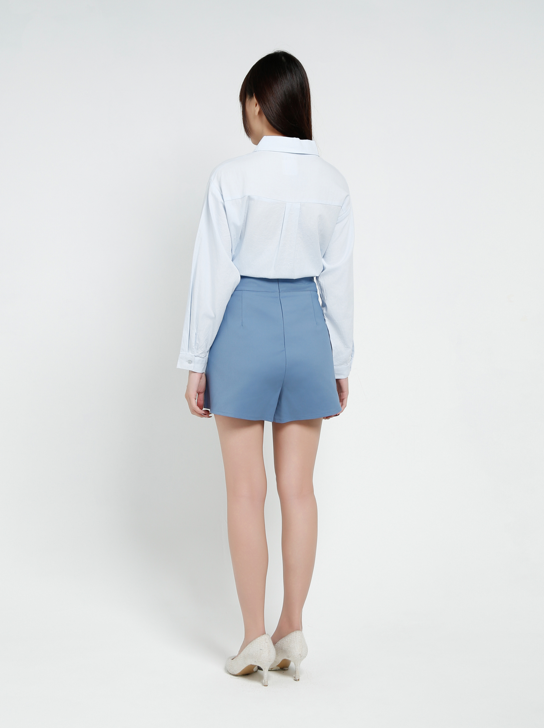 Wrap Skirt Pants 37387