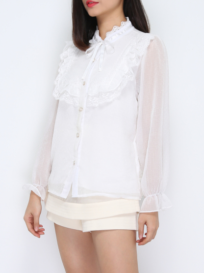 Ruffles Blouse 37553