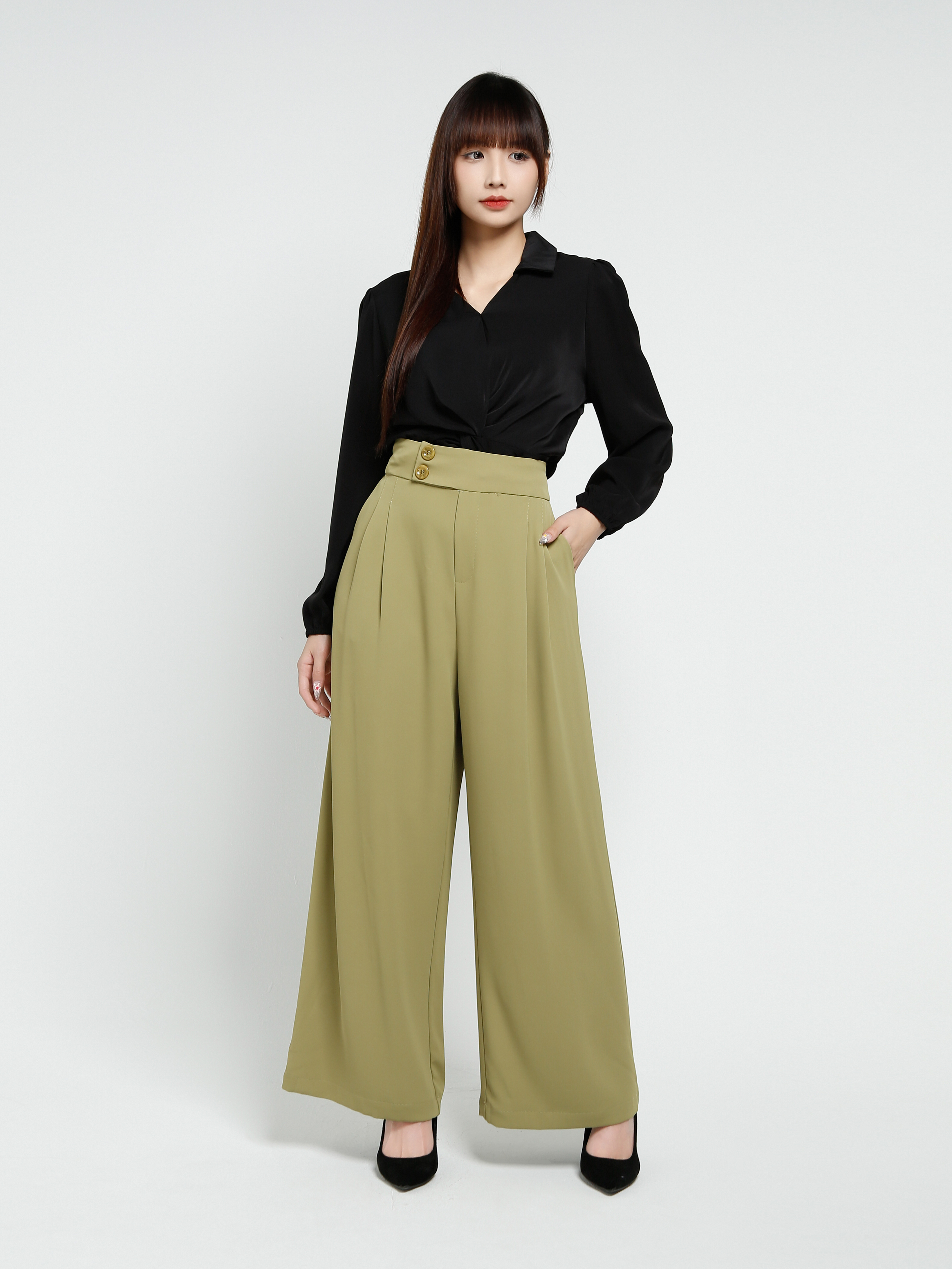 Front Twist Blouse 37569