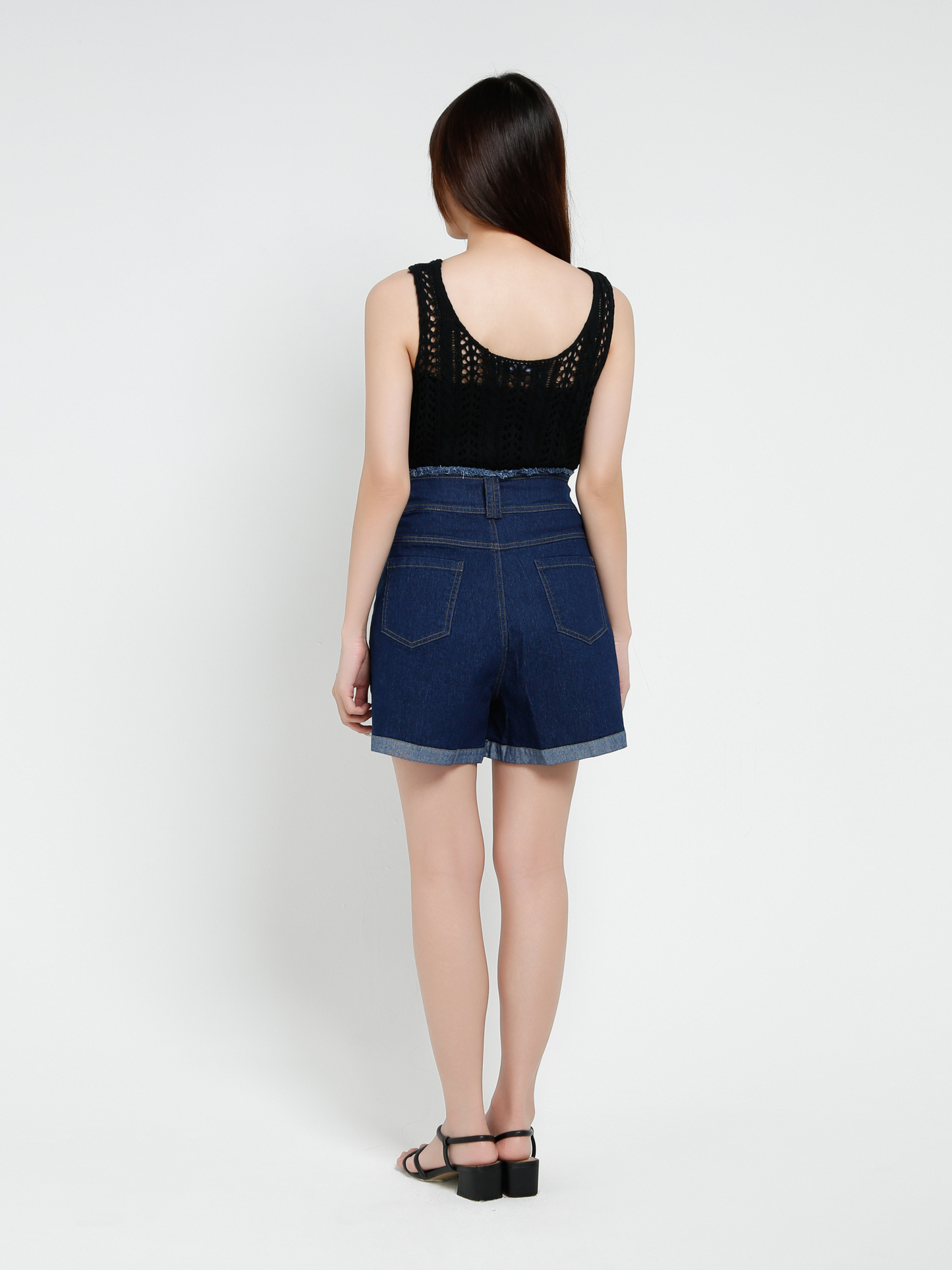Knitted Eyelet Top 37588
