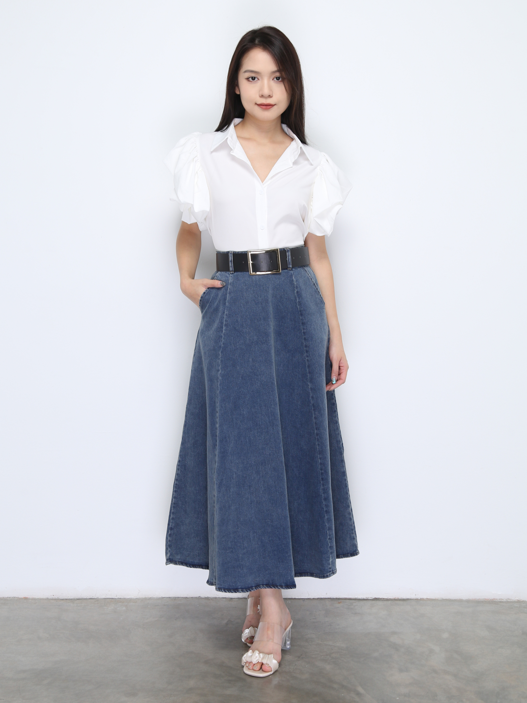 Puff Sleeve Blouse 37590