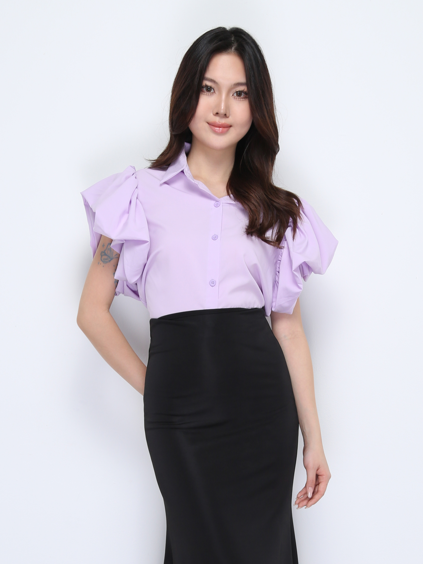 Puff Sleeve Blouse 37590