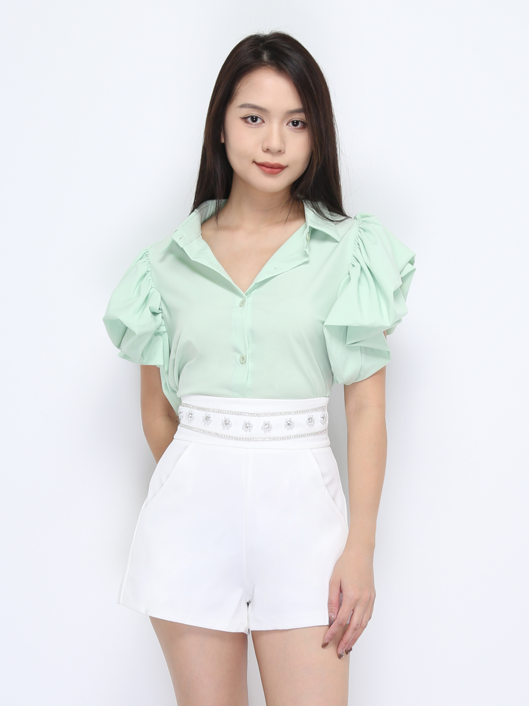 Puff Sleeve Blouse 37590