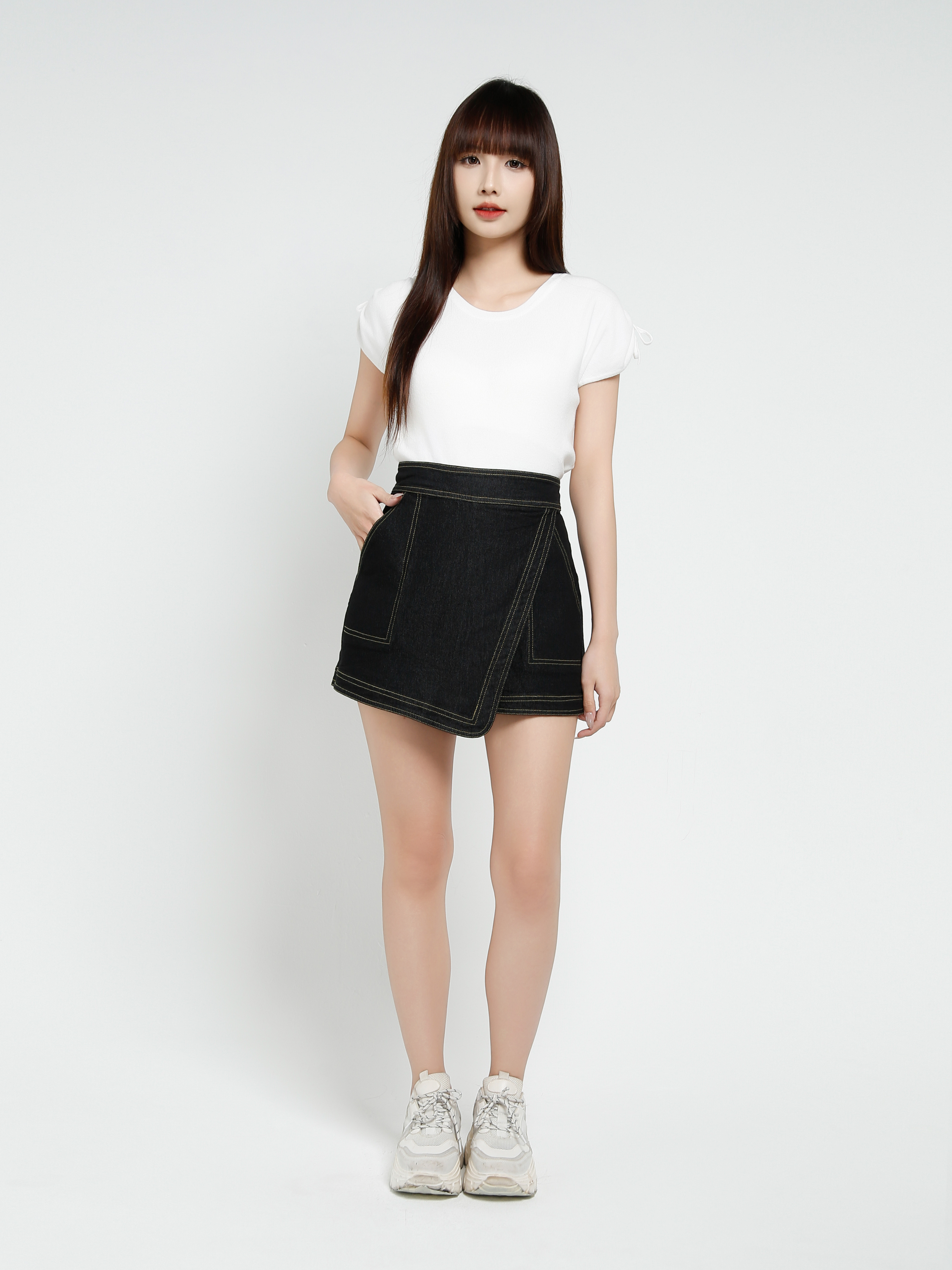Sleeve Drawstring Top 37591