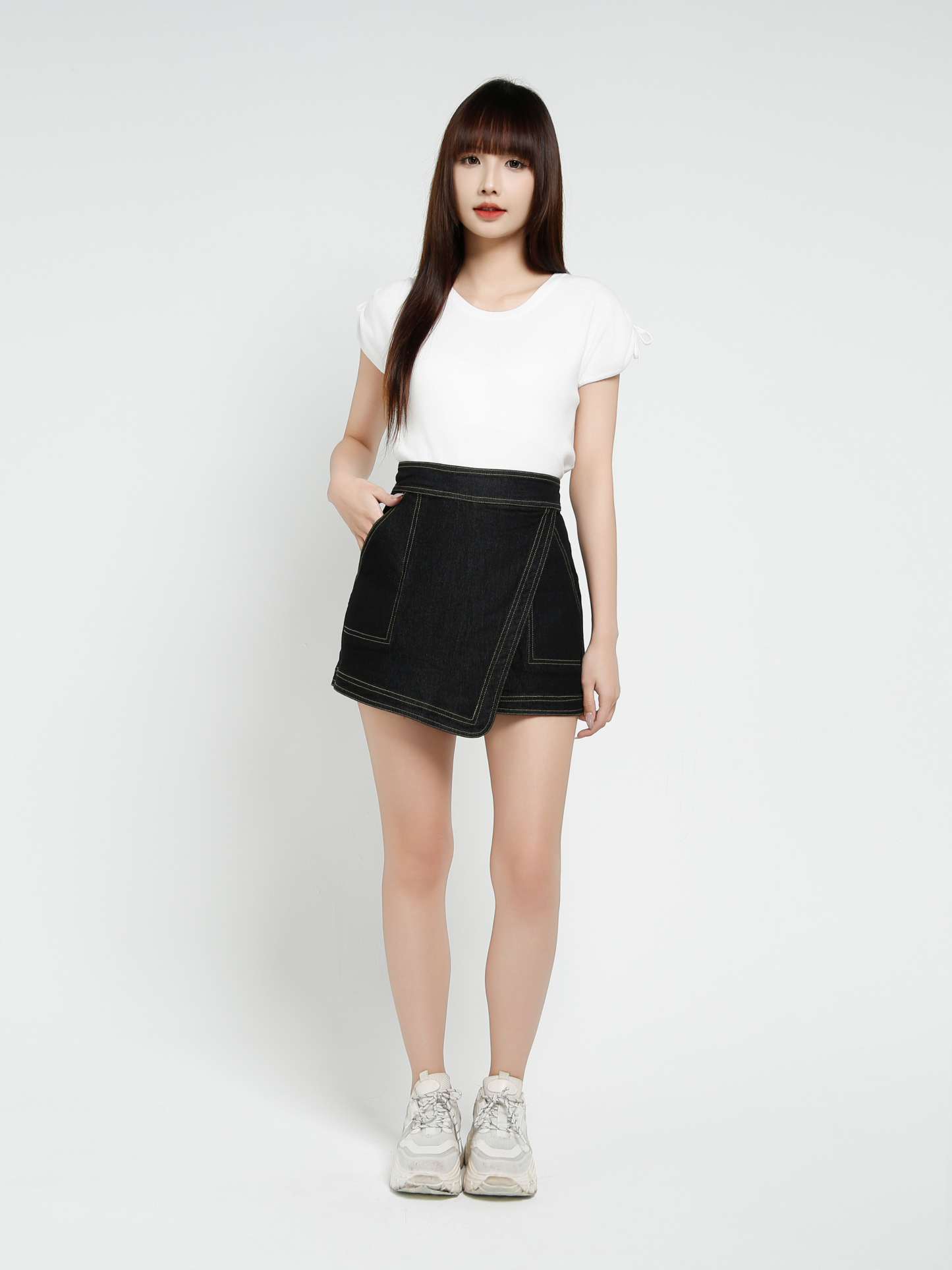 Sleeve Drawstring Top 37591