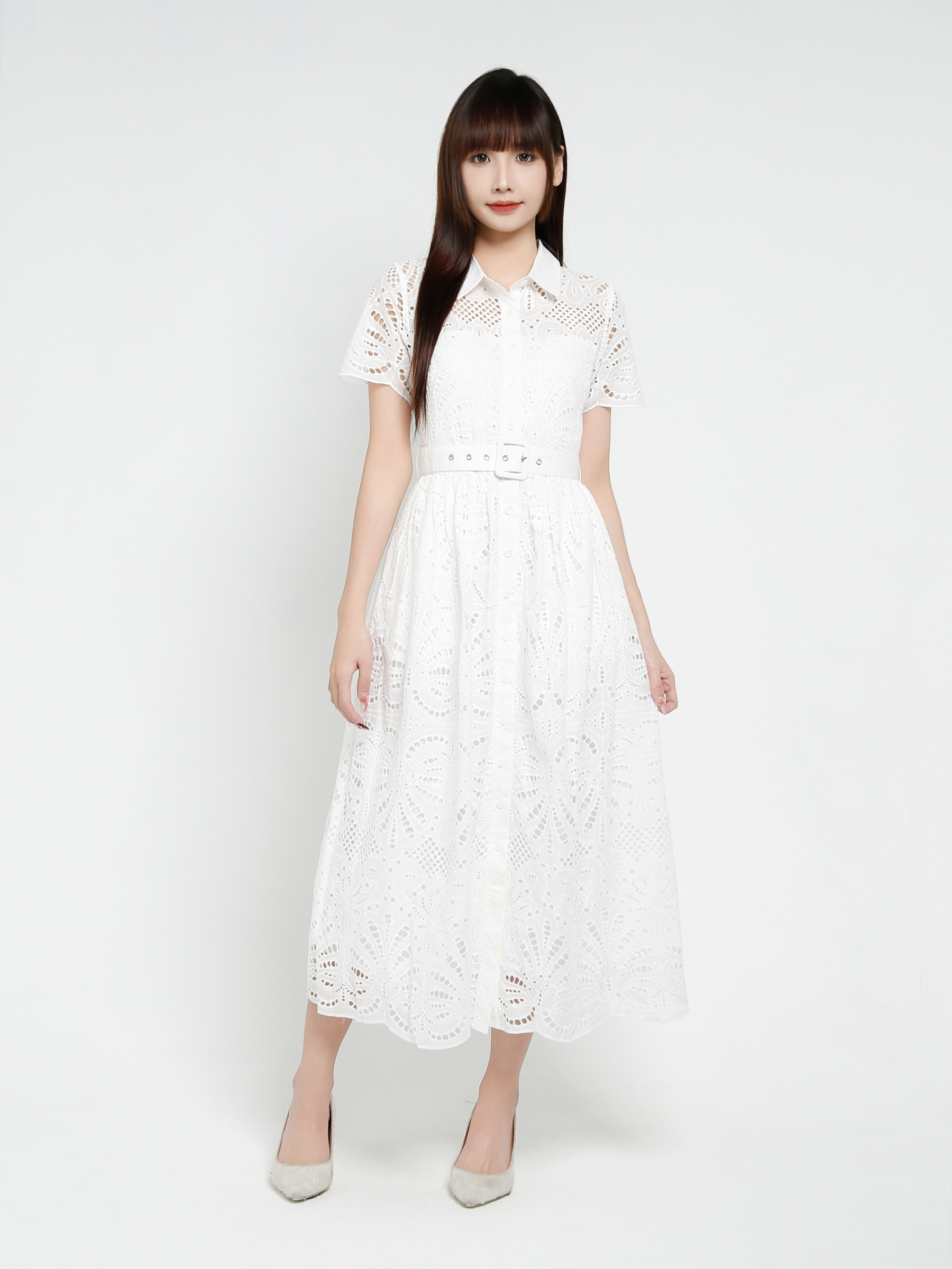 Eyelet Dress 37635
