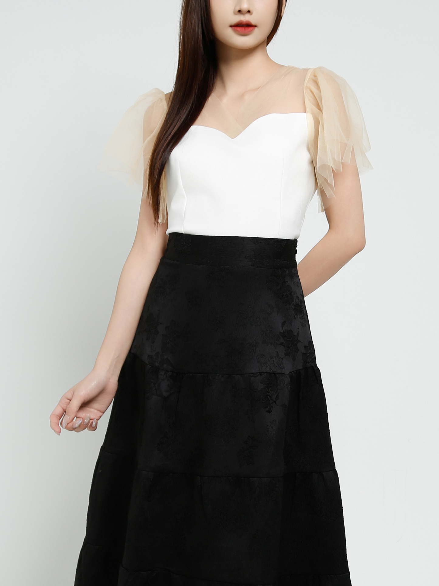 Sleeveless Mesh Top 37656