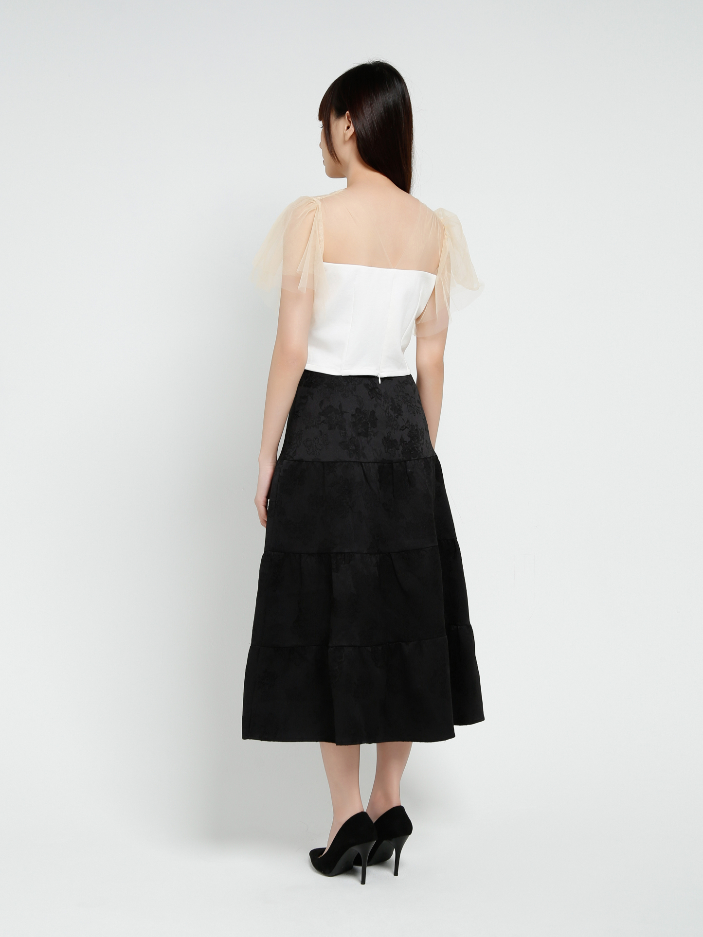 Sleeveless Mesh Top 37656