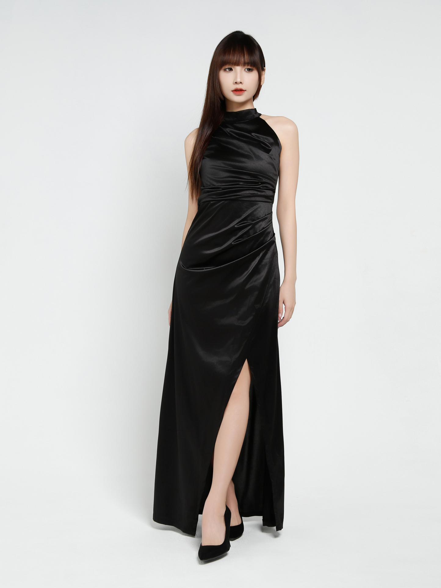 Halter Neck Dress 37658