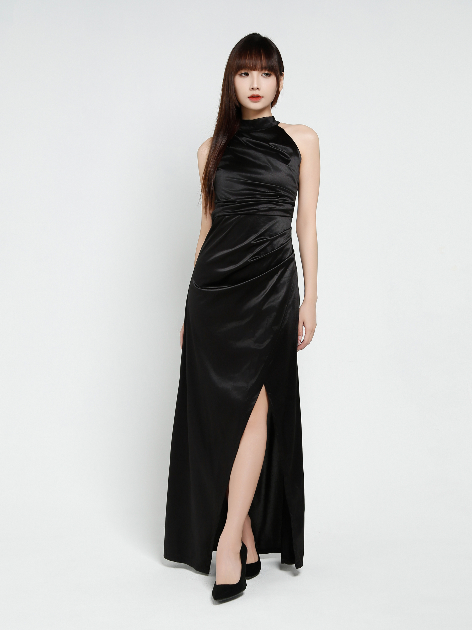 Halter Neck Dress 37658