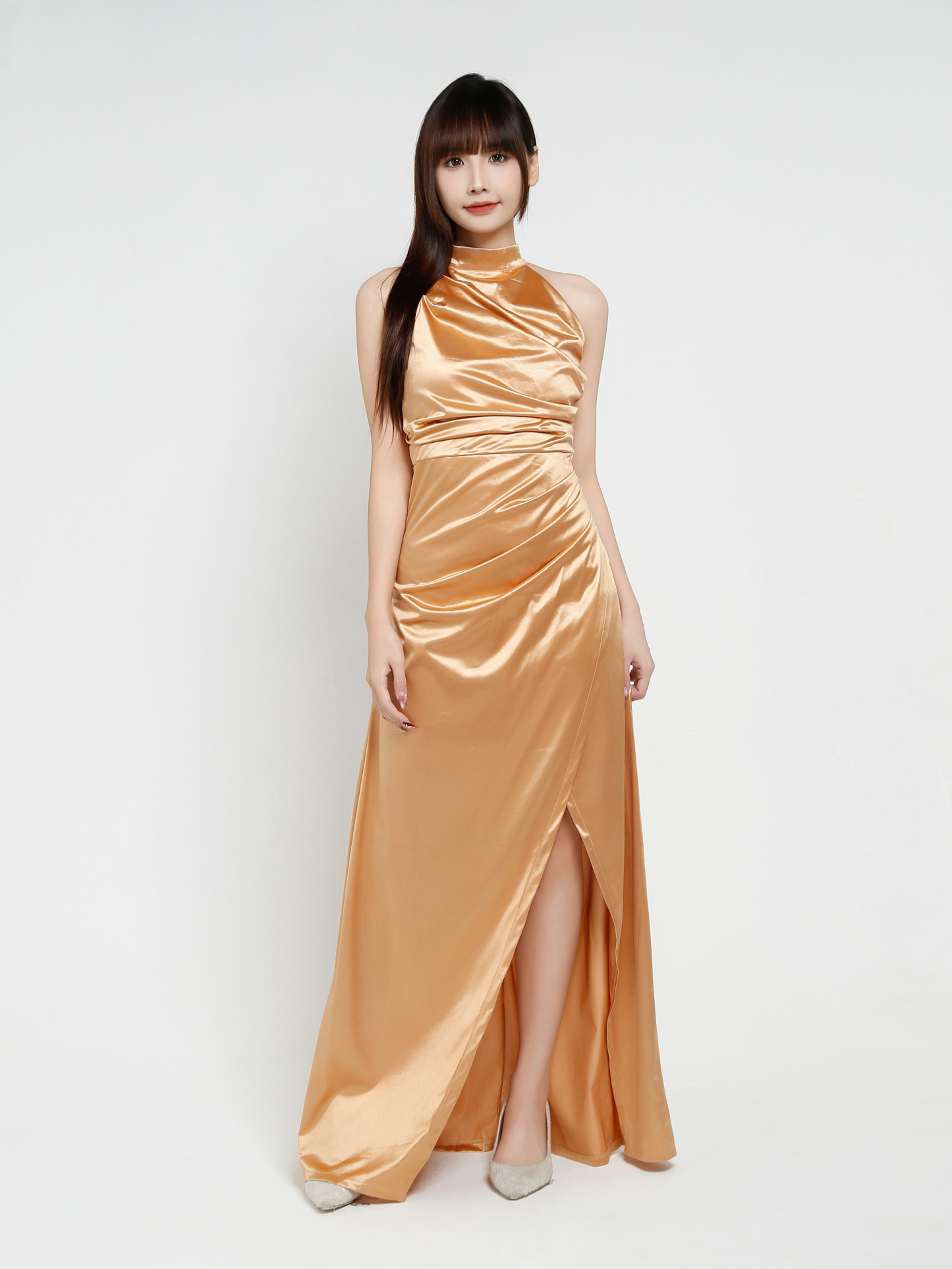 Halter Neck Dress 37658