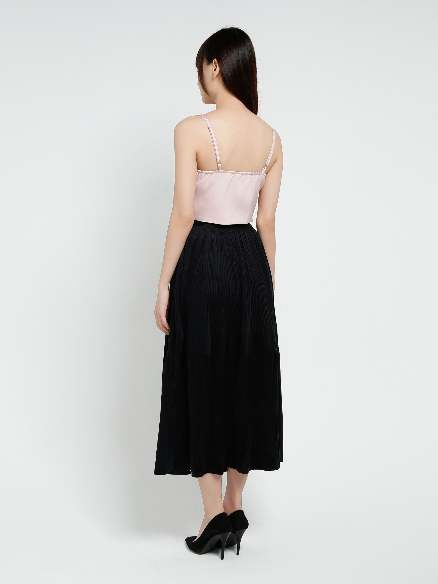 Sleeveless Front Decorative Rose Top 37661