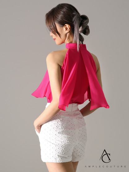 Back Zip Front Pocket Short Pant AC510 (SPO)