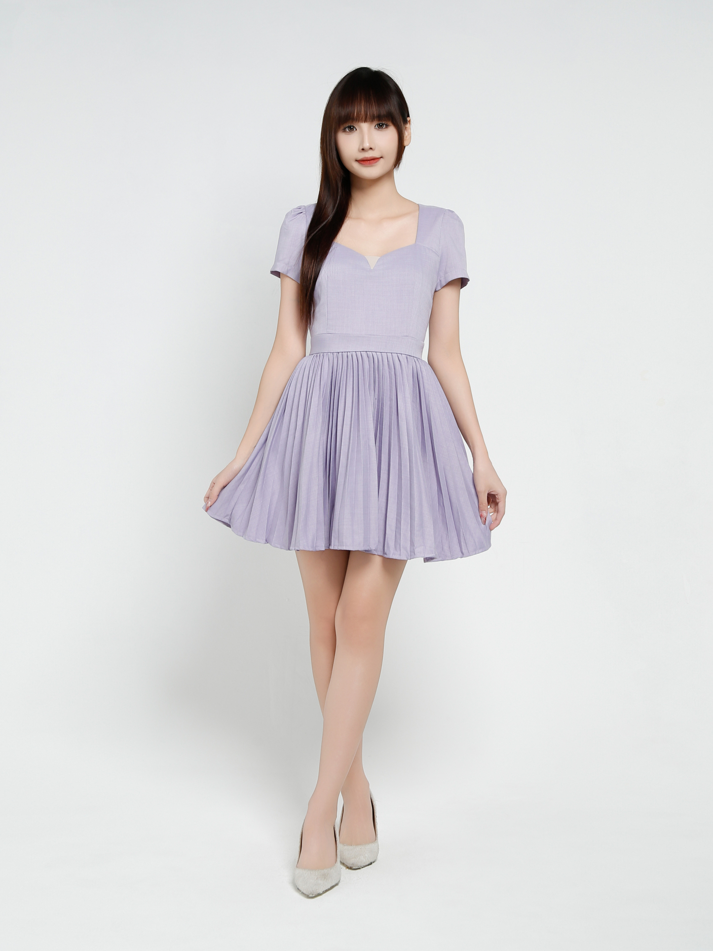 Formal Pleated Dress 37699