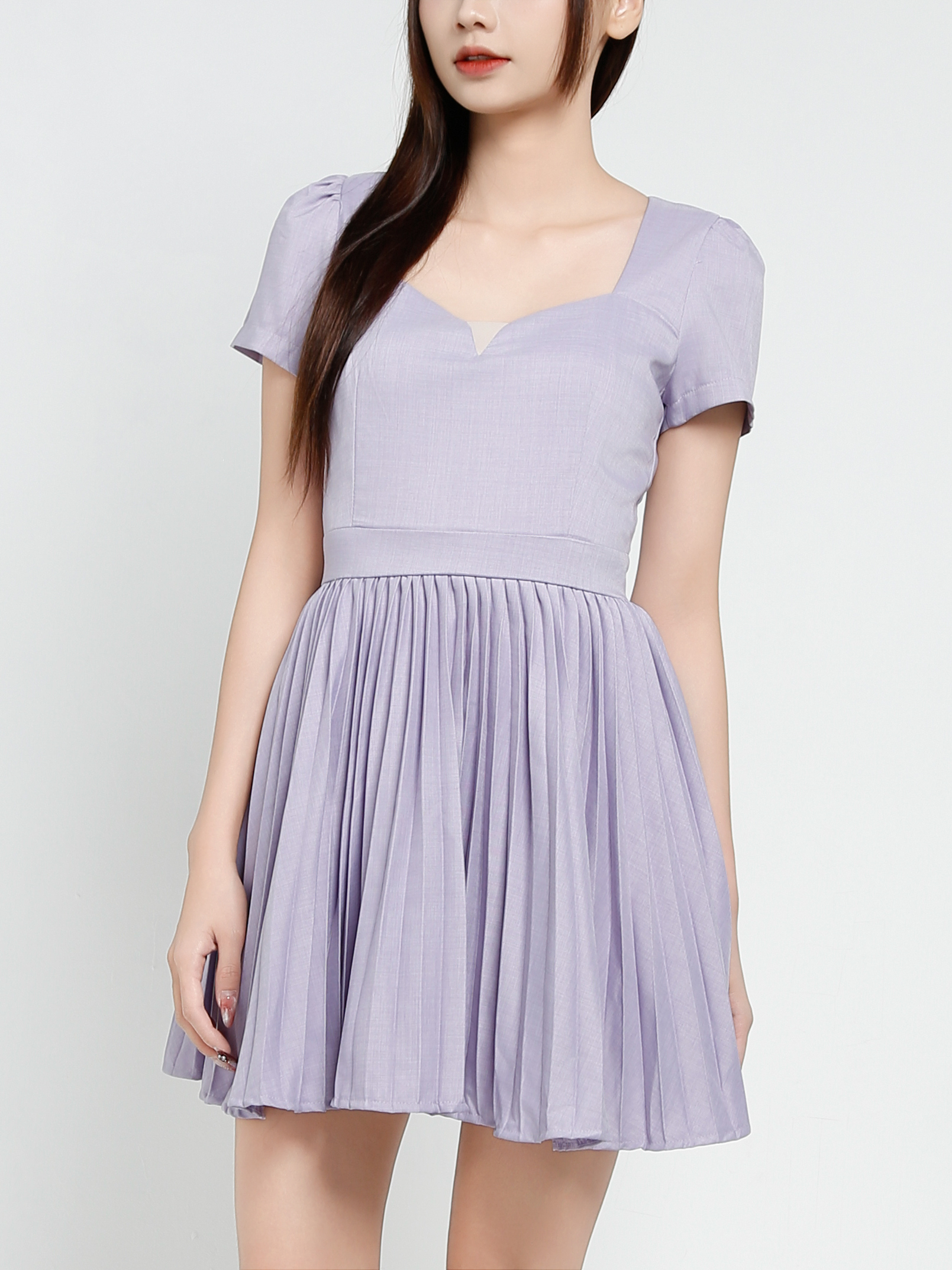 Formal Pleated Dress 37699