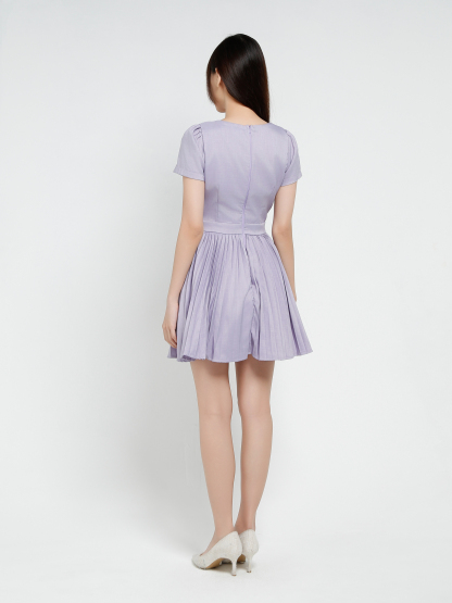 Formal Pleated Dress 37699