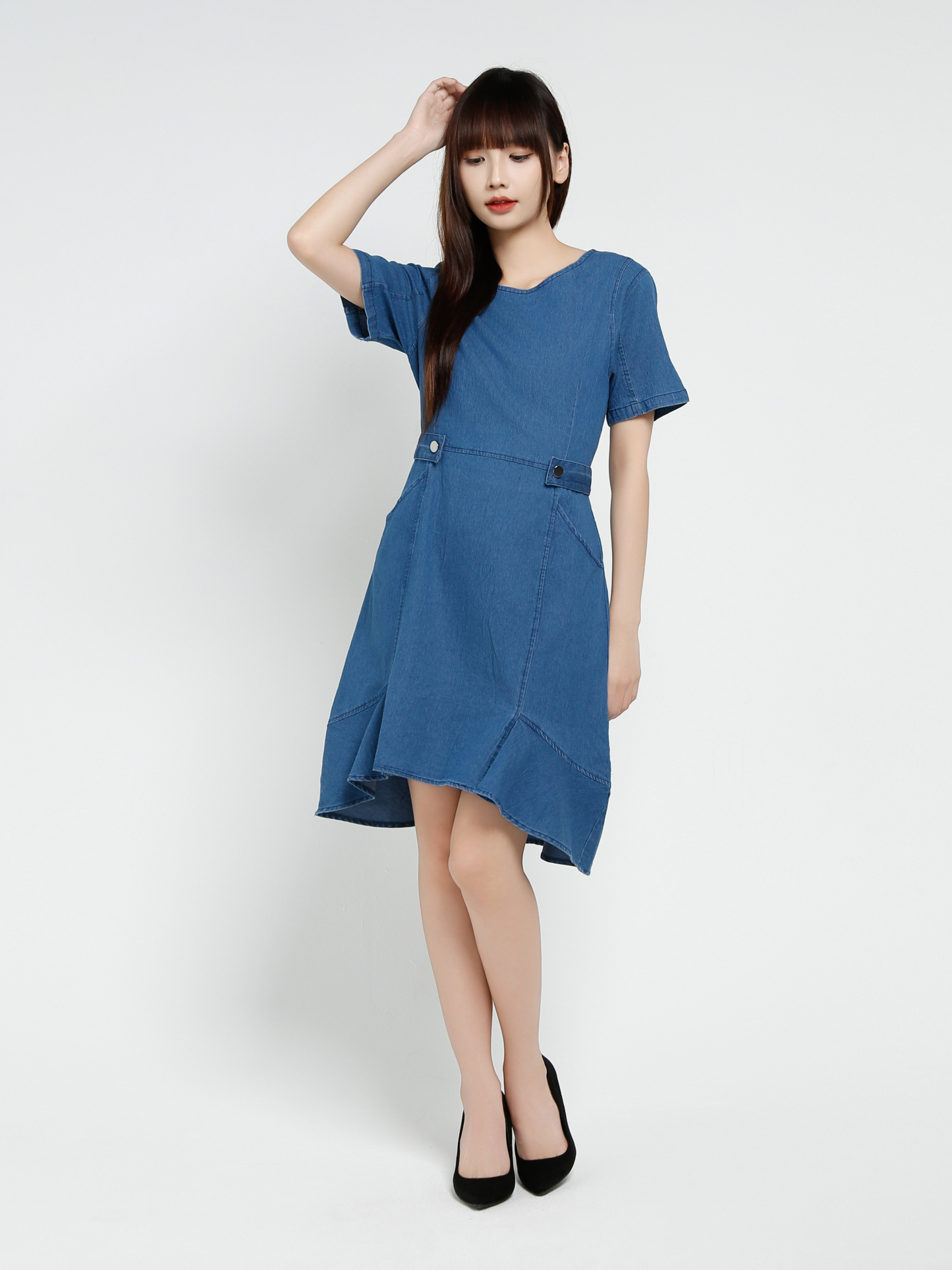 Denim Dress 37725