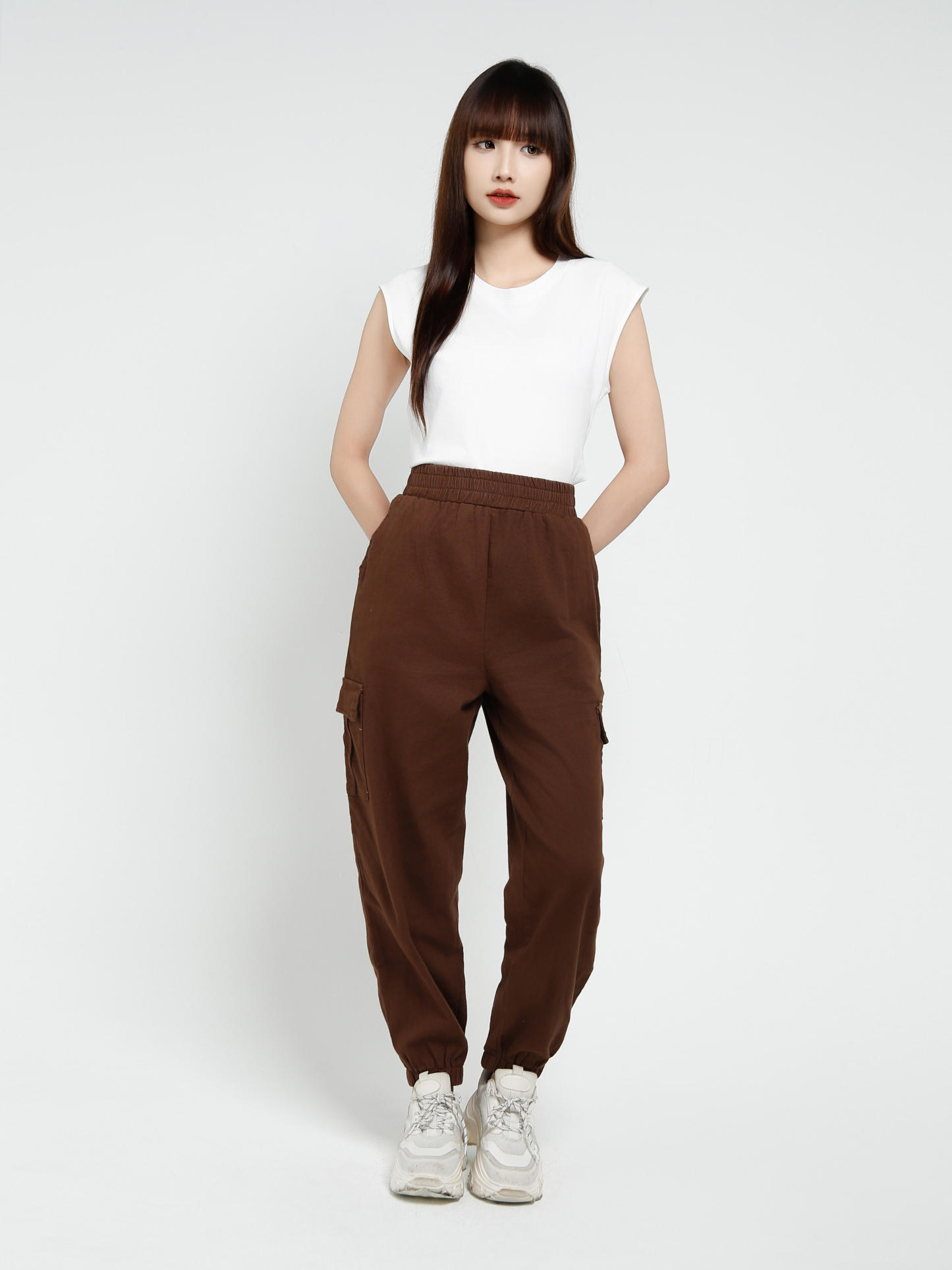 Cargo Long Pants 37739