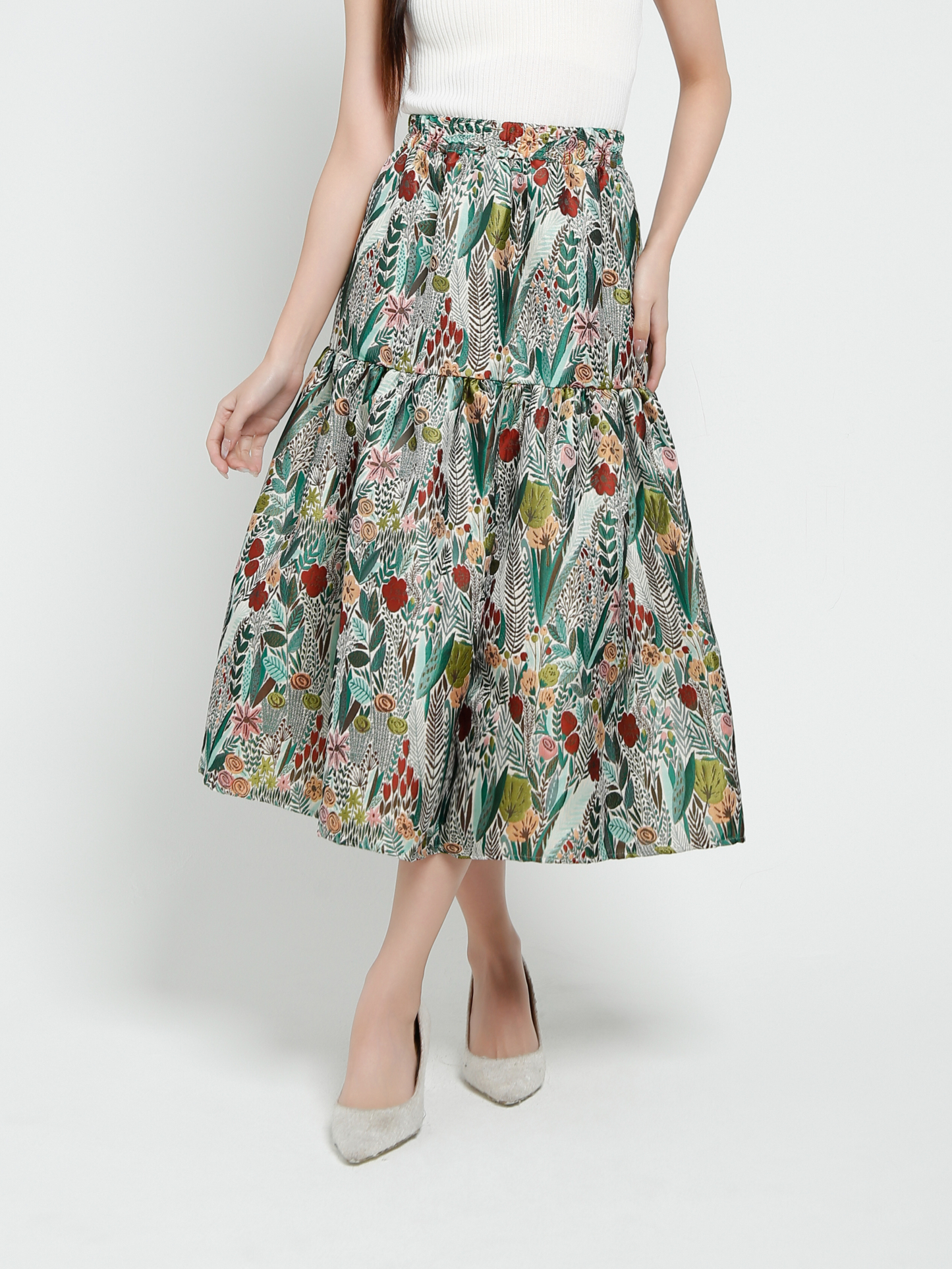 Floral Skirt 37752
