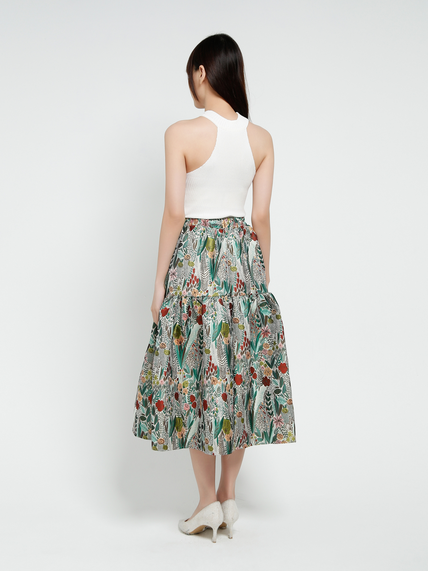 Floral Skirt 37752
