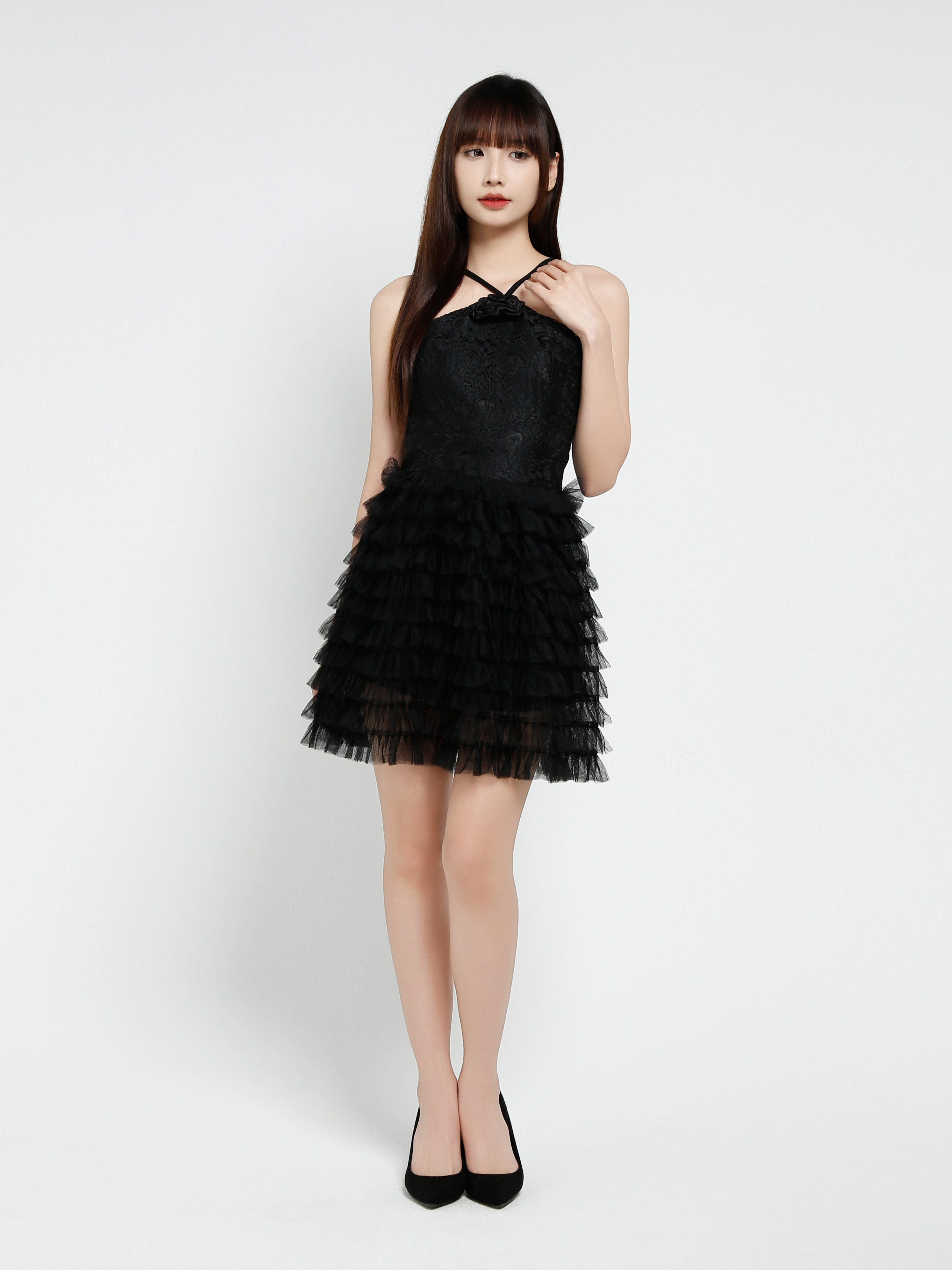 Lace With Net Jumpsuit 37781