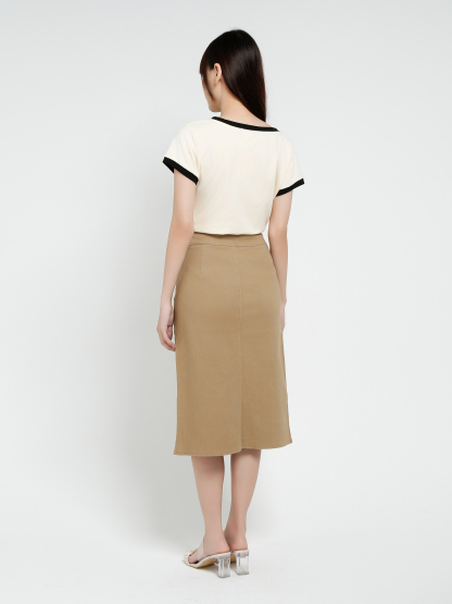 High Waist With Split Skirt 37802