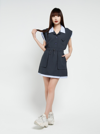 Fake Two Piece Set 37799